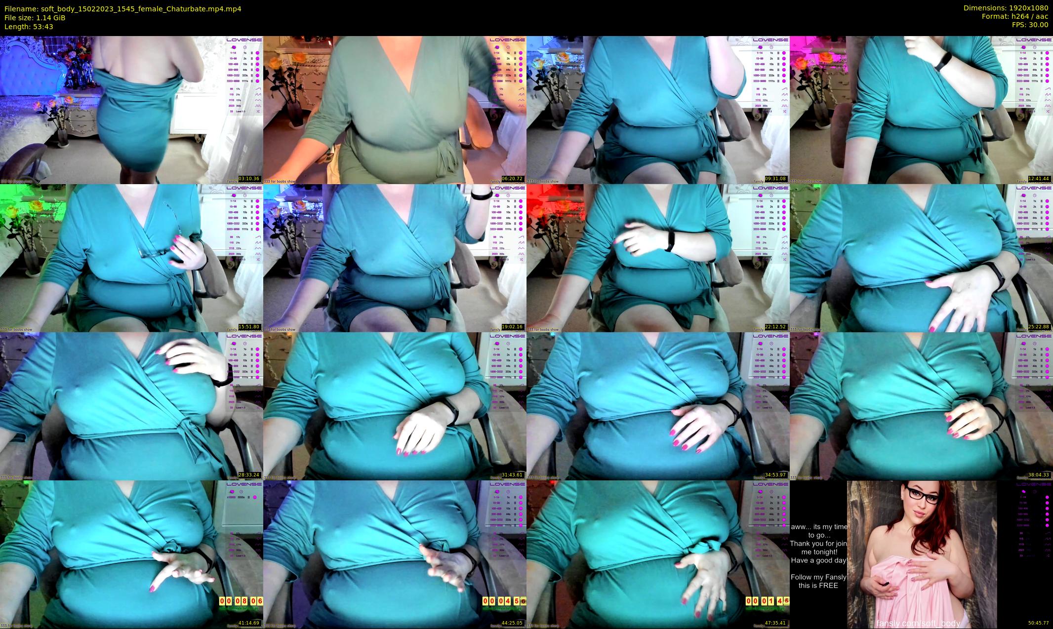 soft_body — 54 minute Chaturbate female cam show recording, 1080p, Feb 15, 2023