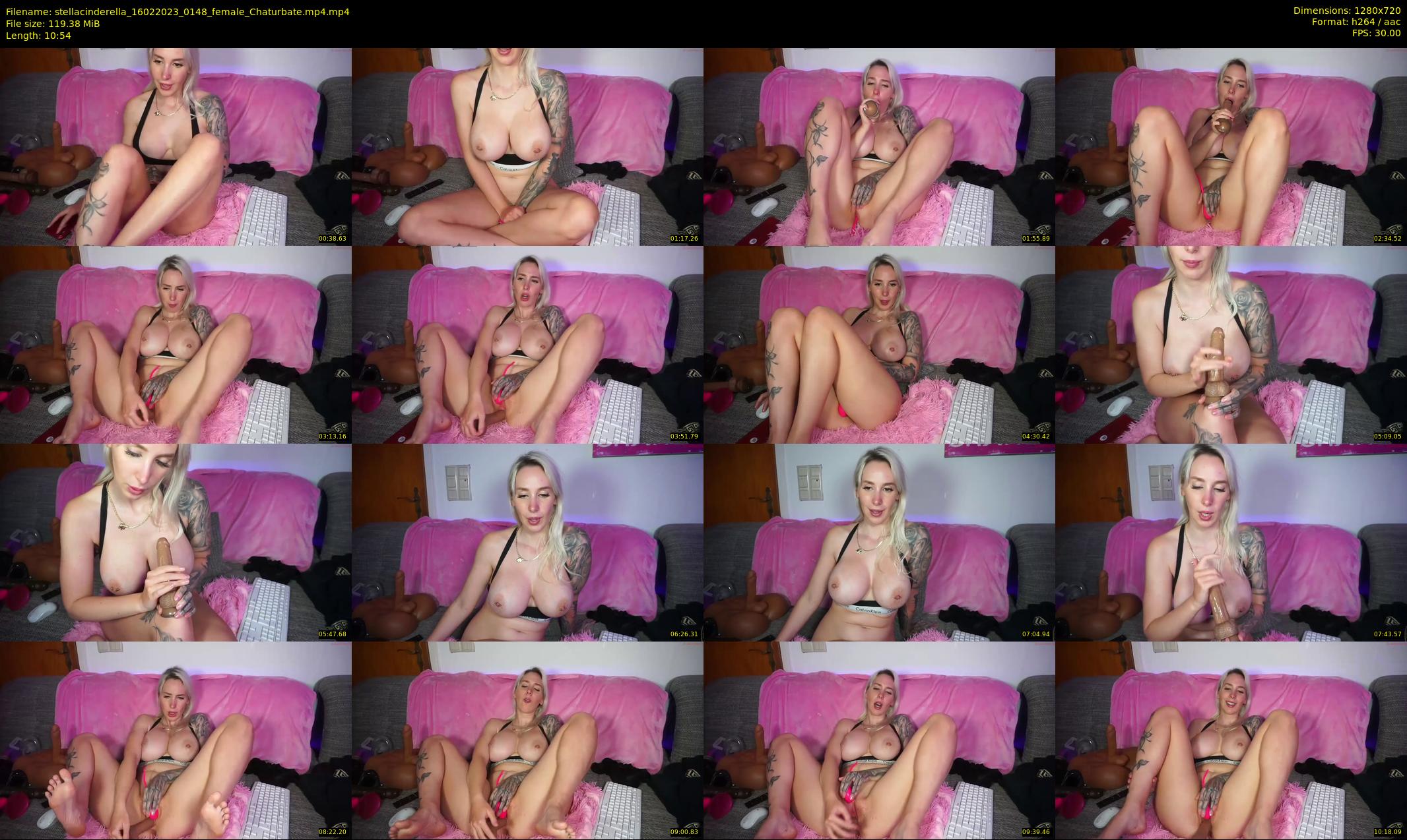 stellacinderella — 11 minute Chaturbate female cam show recording, 720p, Feb 16, 2023