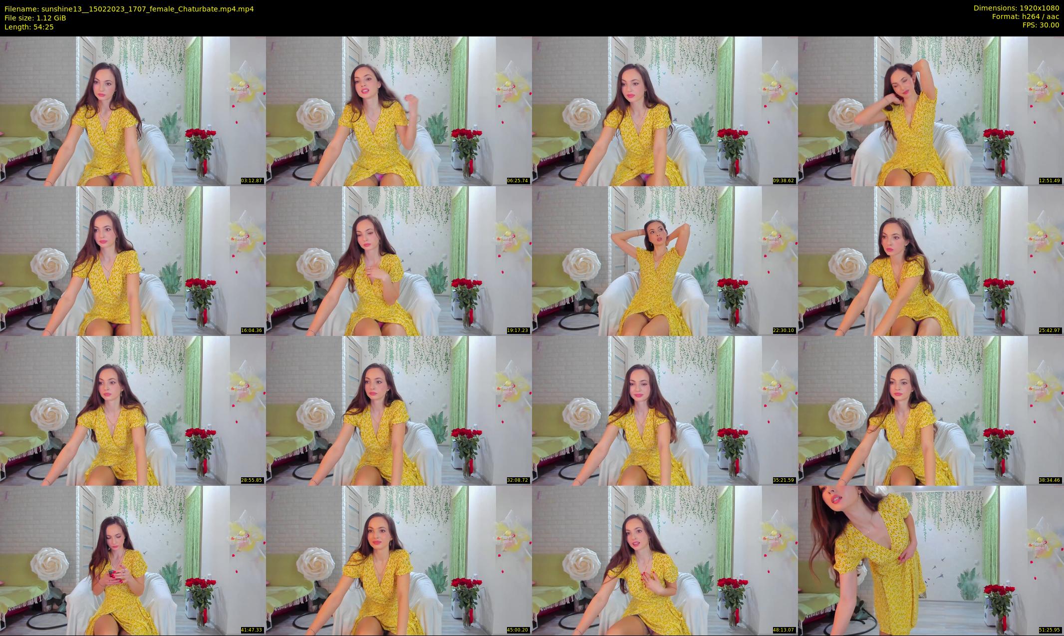 sunshine13_ — 55 minute Chaturbate female cam show recording, 1080p, Feb 15, 2023