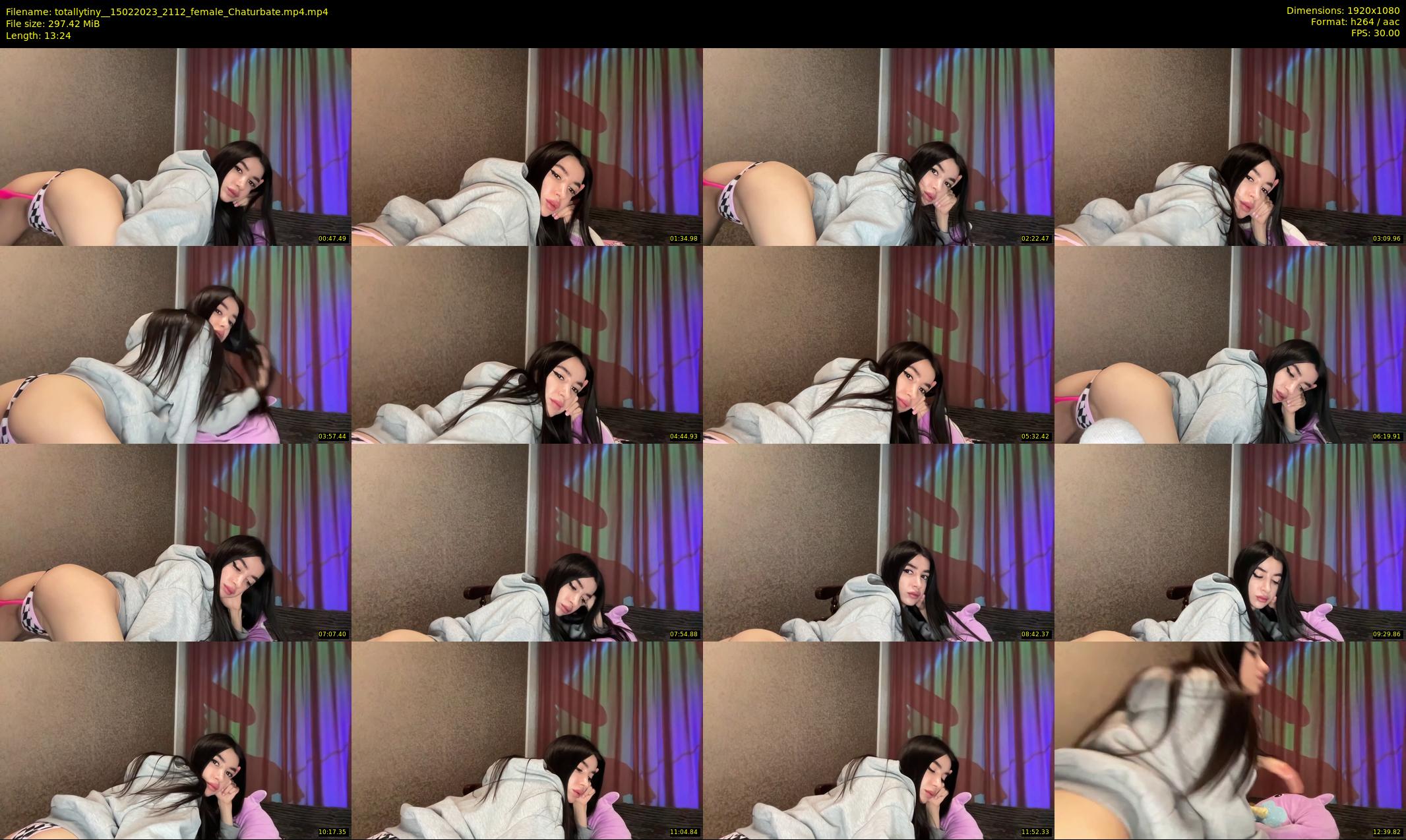 totallytiny_ — 14 minute Chaturbate female cam show recording, 1080p, Feb 15, 2023