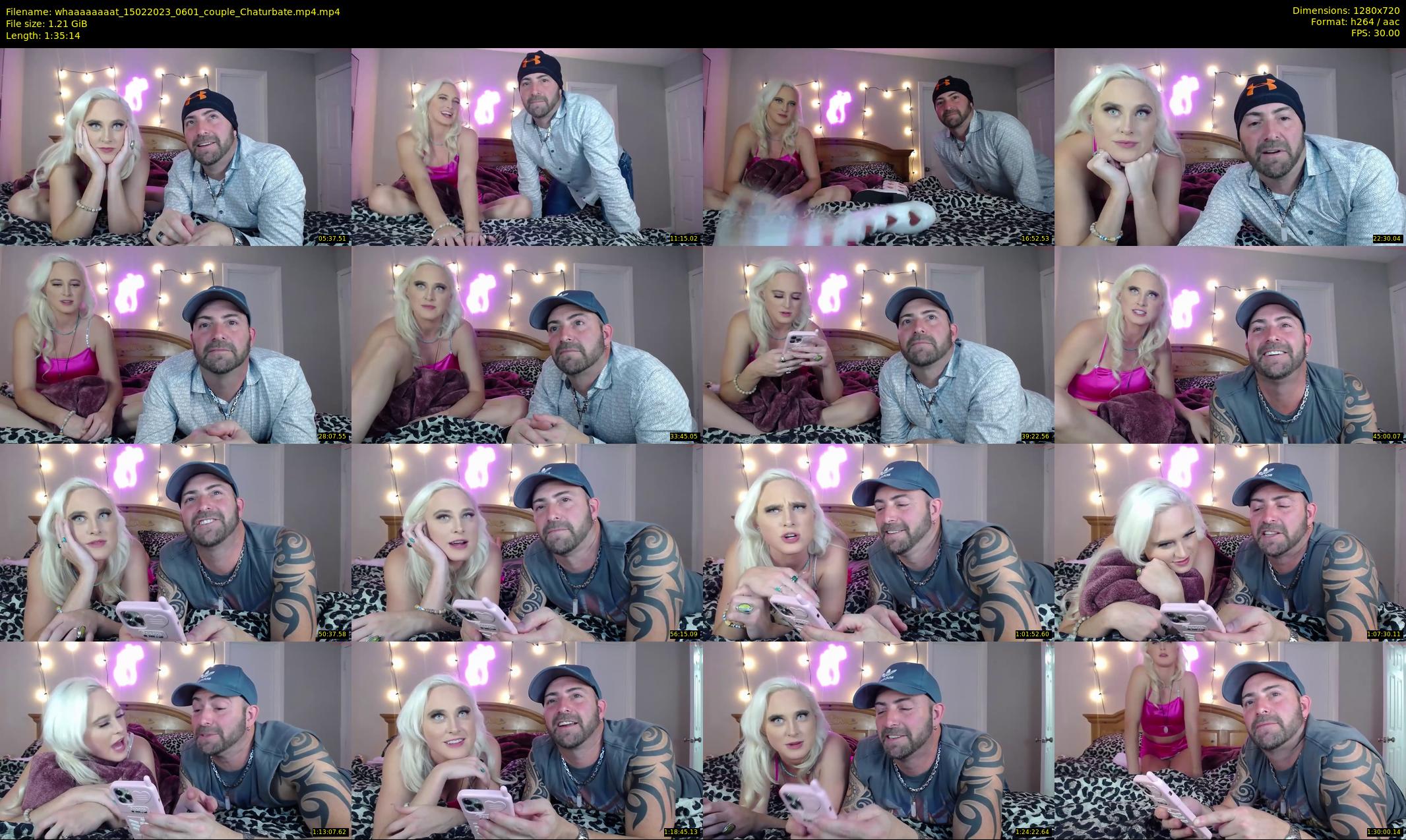 whaaaaaaaat — 96 minute Chaturbate couple cam show recording, 720p, Feb 15, 2023