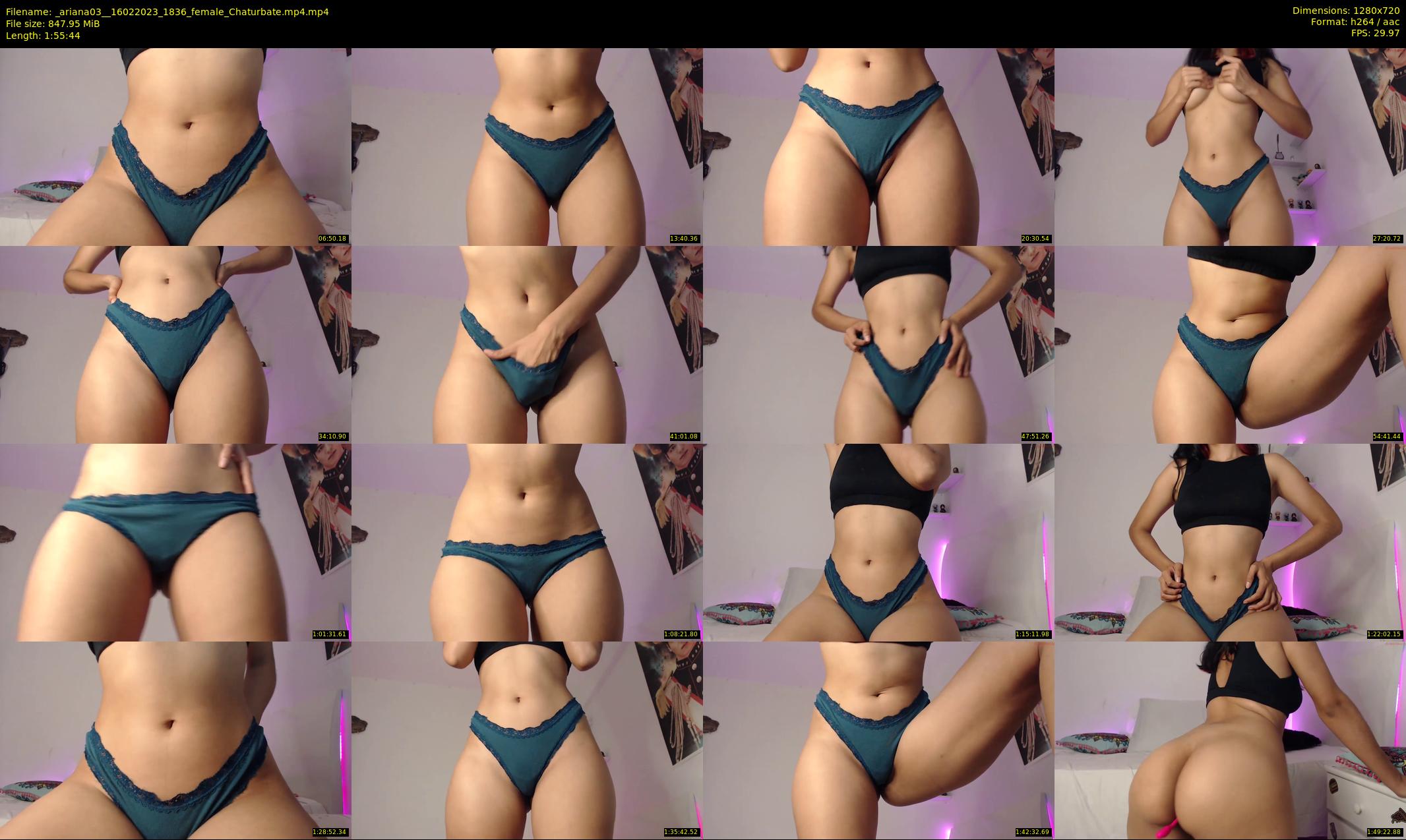 _ariana03_ — 116 minute Chaturbate female cam show recording, 720p, Feb 16, 2023