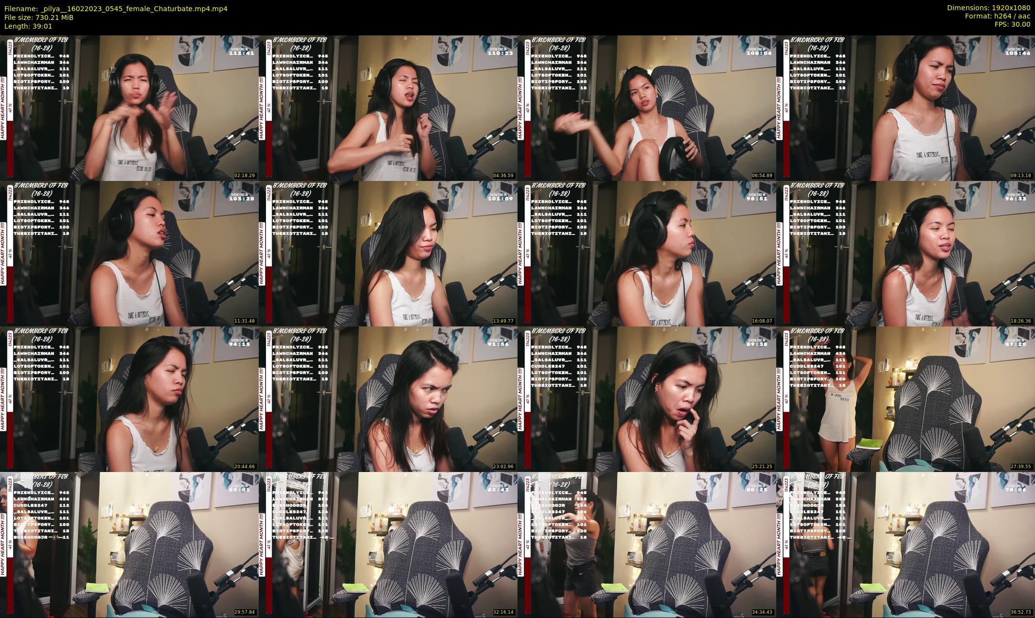 _pilya_ — 40 minute Chaturbate female cam show recording, 1080p, Feb 16, 2023