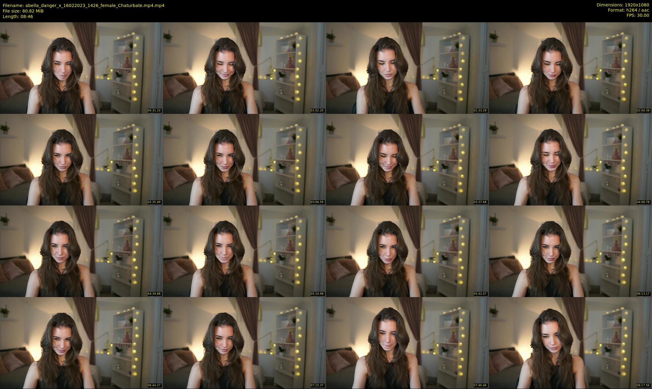abella_danger_x — 9 minute Chaturbate female cam show recording, 1080p, Feb 16, 2023
