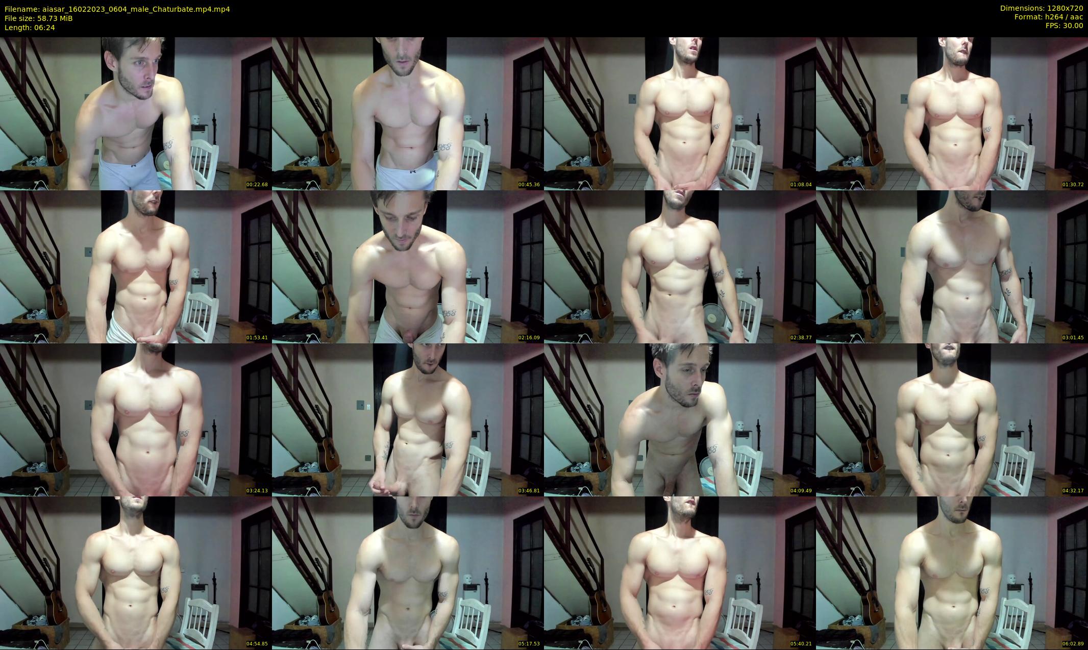 aiasar — 7 minute Chaturbate male cam show recording, 720p, Feb 16, 2023