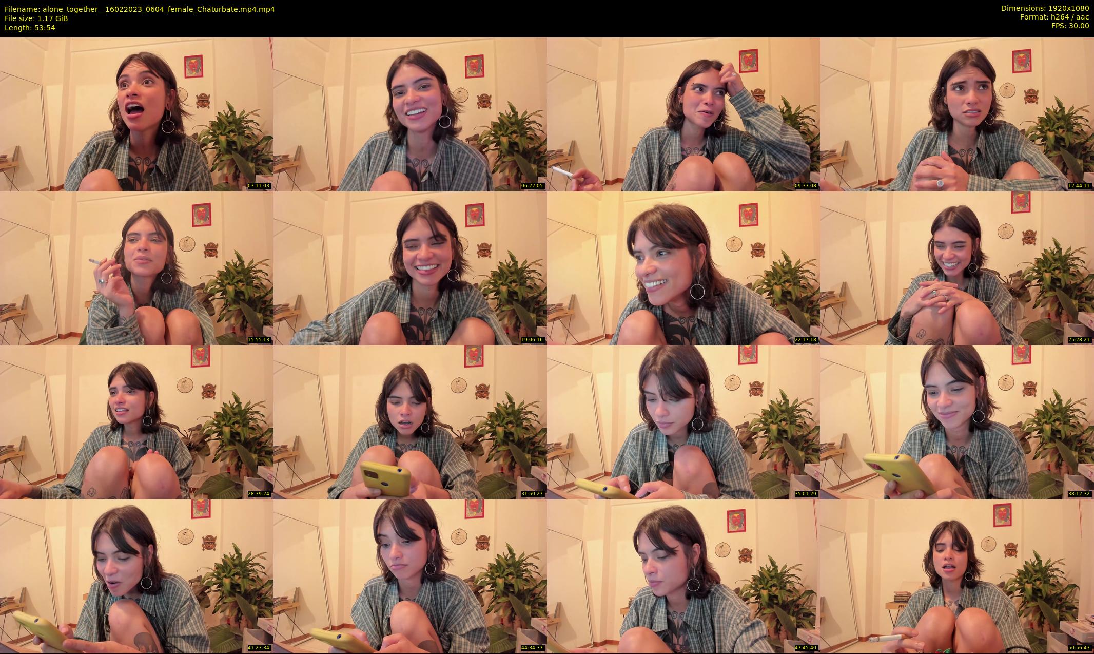 alone_together_ — 54 minute Chaturbate female cam show recording, 1080p, Feb 16, 2023