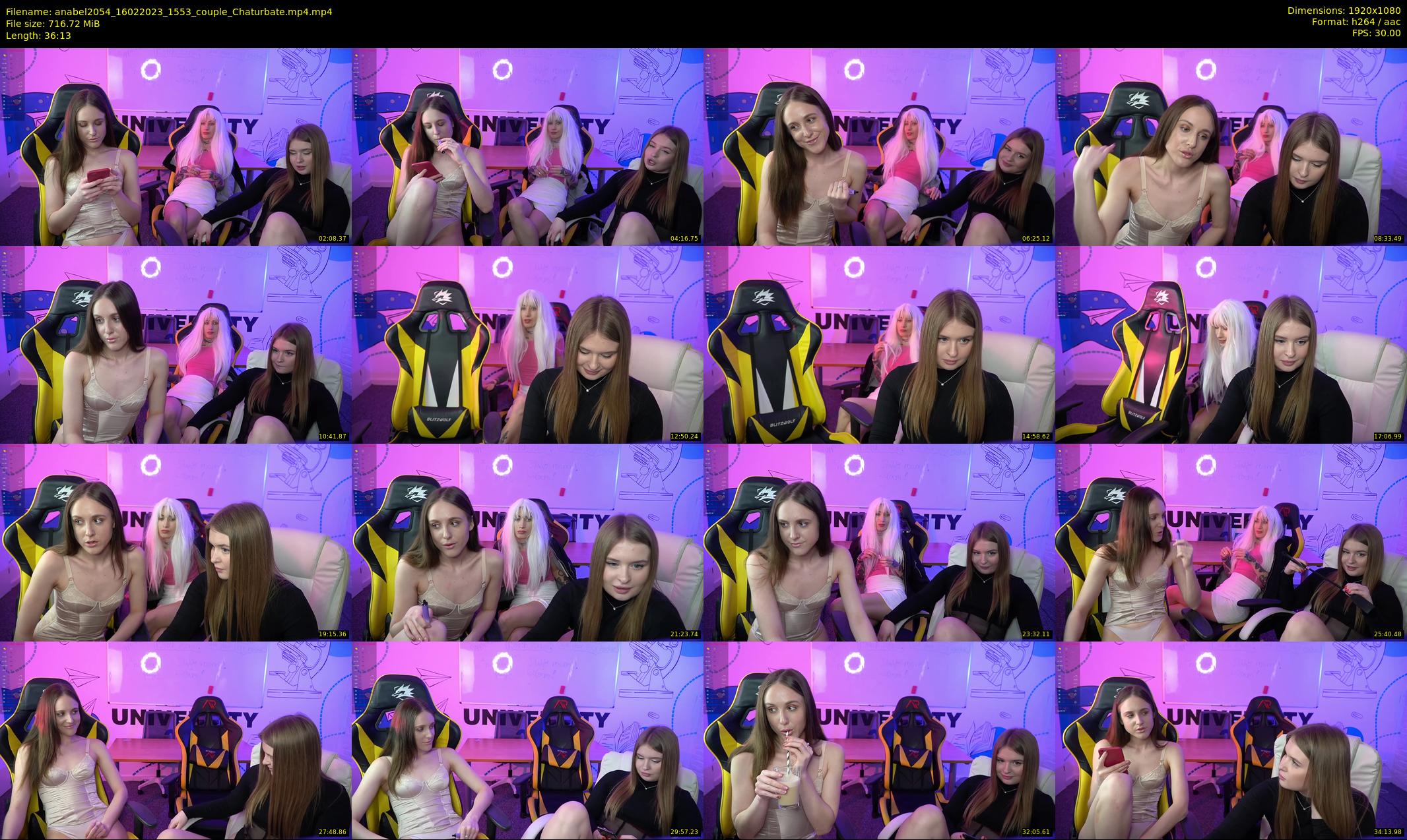 anabel2054 — 37 minute Chaturbate female cam show recording, 1080p, Feb 16, 2023