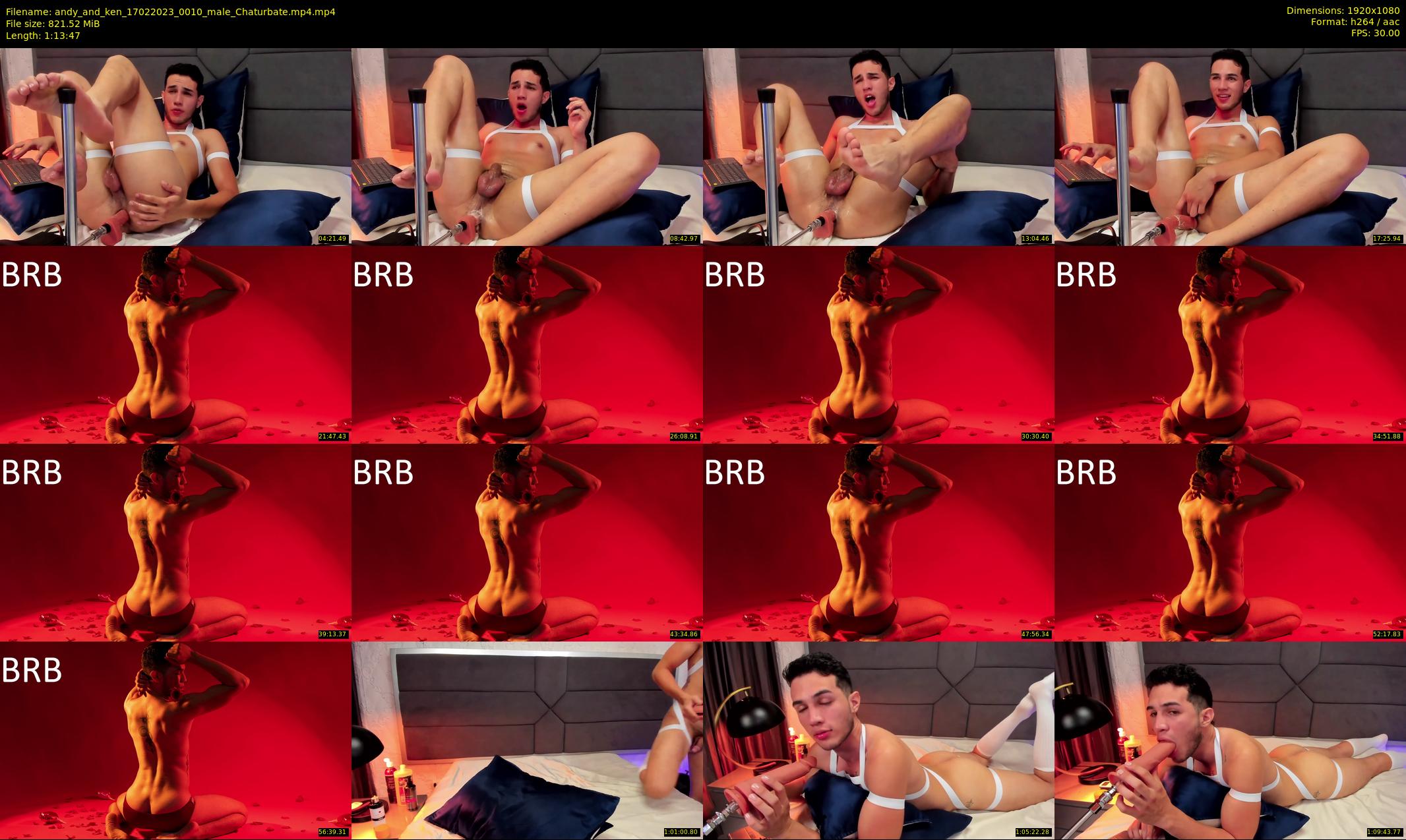 andy_and_ken — 74 minute Chaturbate male cam show recording, 1080p, Feb 17, 2023