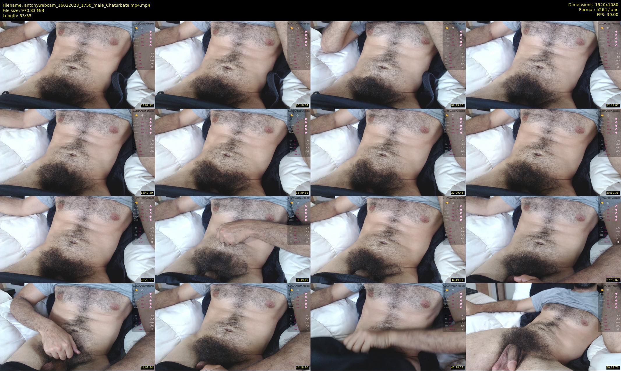 antonywebcam — 54 minute Chaturbate male cam show recording, 1080p, Feb 16, 2023