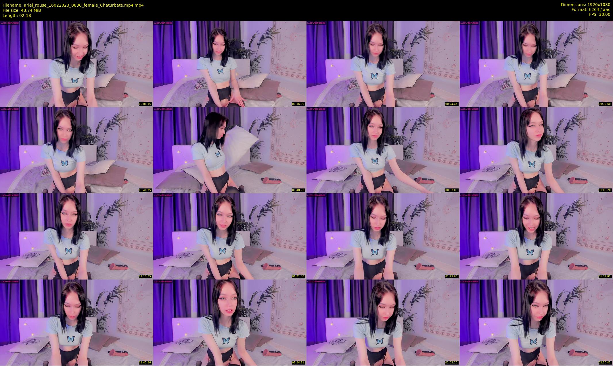 ariel_rouse — 3 minute Chaturbate female cam show recording, 1080p, Feb 16, 2023