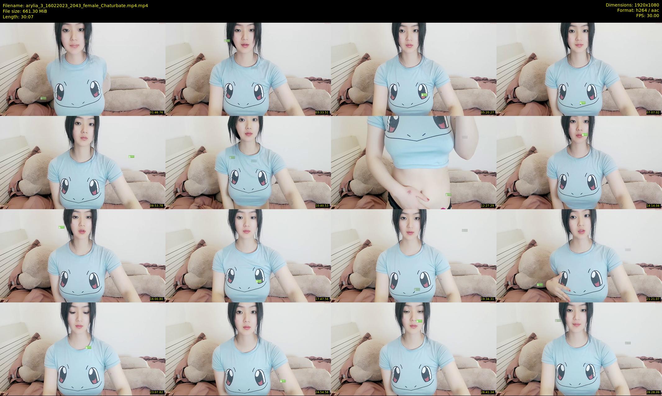 arylia_3 — 31 minute Chaturbate female cam show recording, 1080p, Feb 16, 2023
