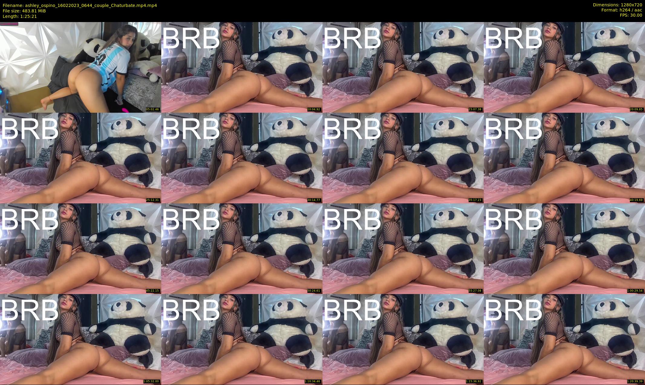 ashley_ospino — 86 minute Chaturbate couple cam show recording, 720p, Feb 16, 2023