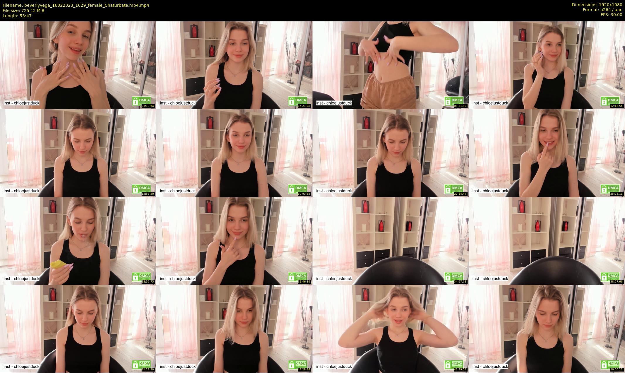 beverlyvega — 54 minute Chaturbate couple cam show recording, 1080p, Feb 16, 2023