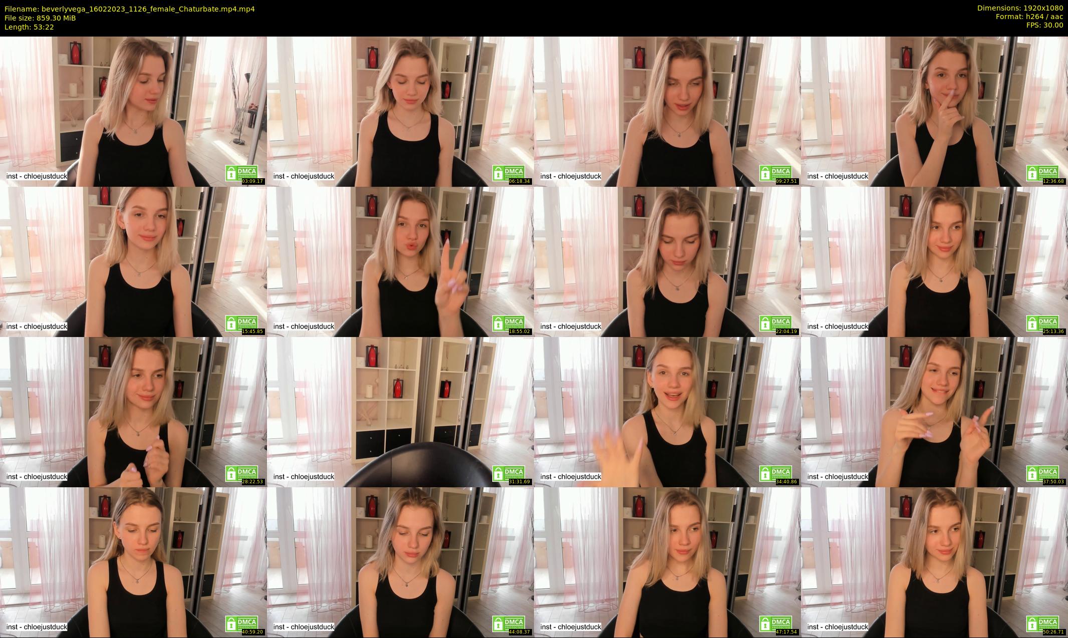 beverlyvega — 54 minute Chaturbate couple cam show recording, 1080p, Feb 16, 2023
