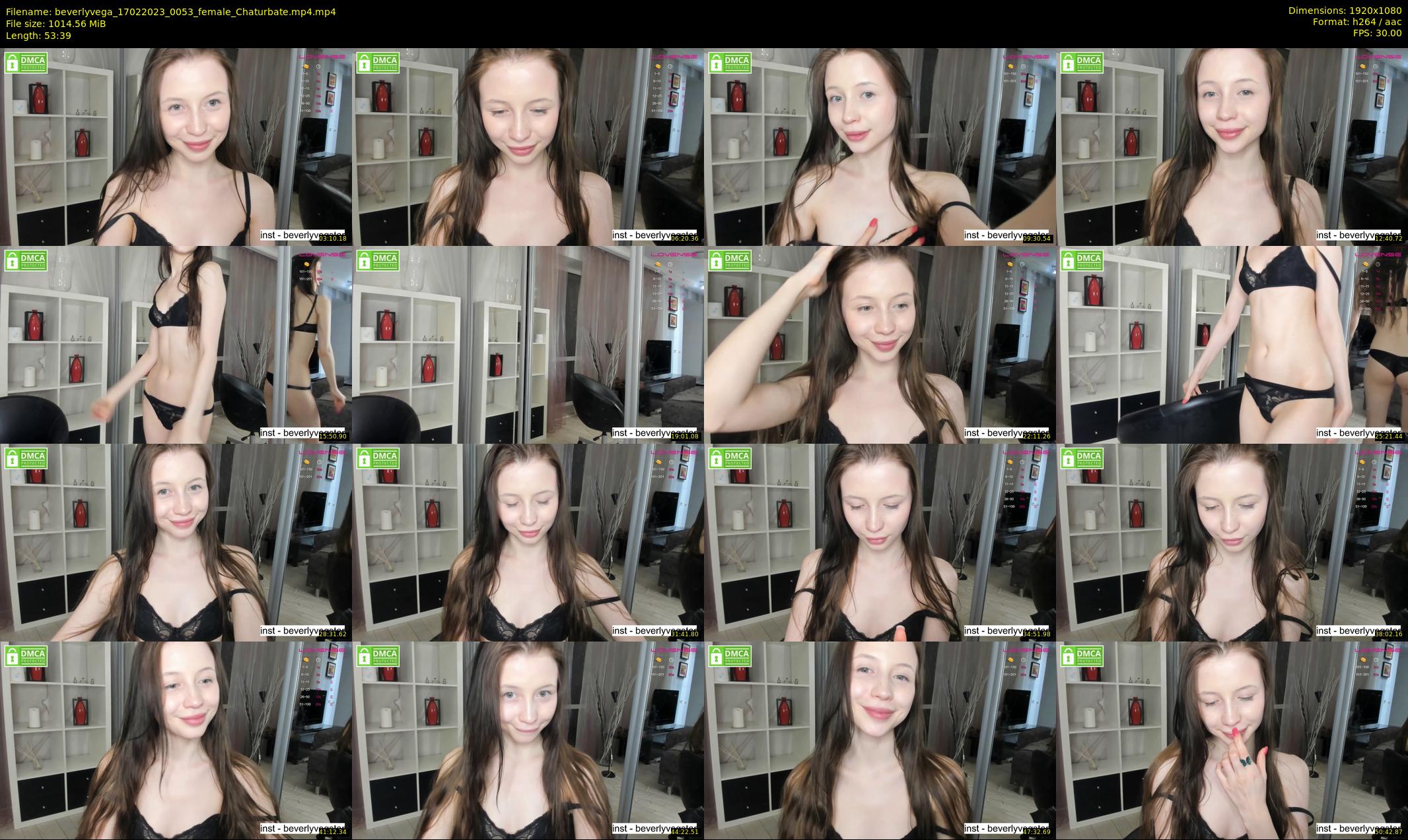 beverlyvega — 54 minute Chaturbate couple cam show recording, 1080p, Feb 17, 2023
