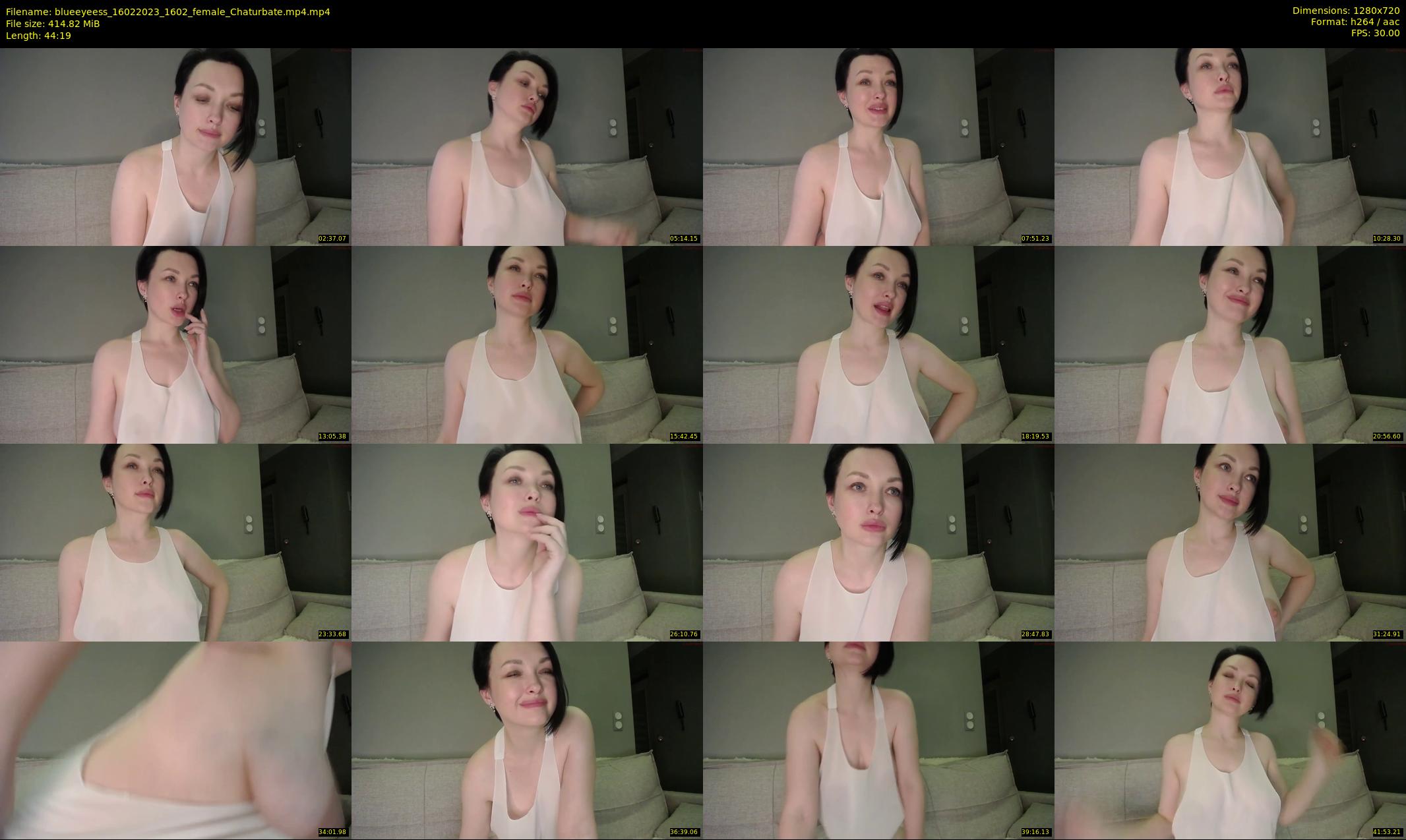 blueeyeess — 45 minute Chaturbate female cam show recording, 720p, Feb 16, 2023