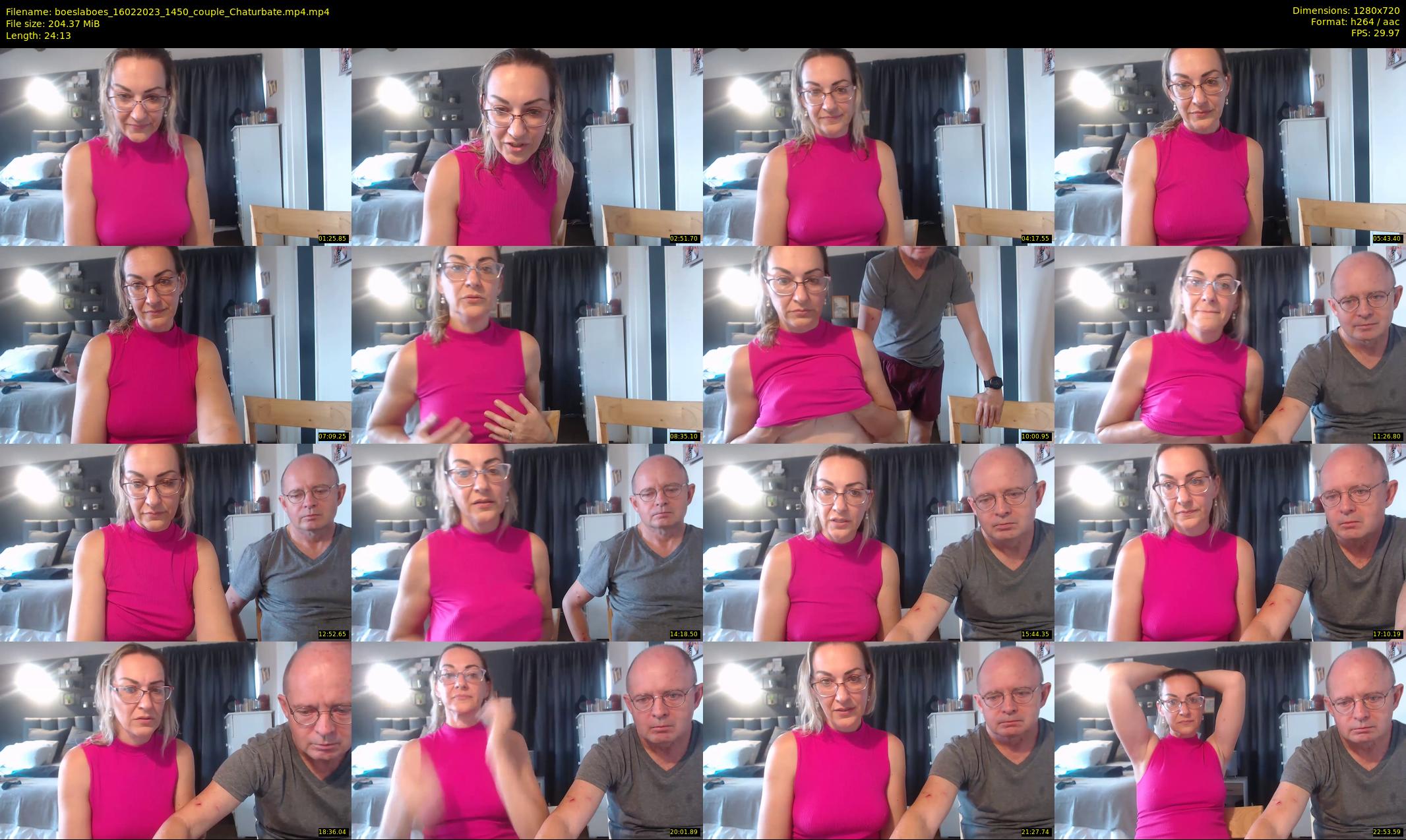 boeslaboes — 25 minute Chaturbate couple cam show recording, 720p, Feb 16, 2023