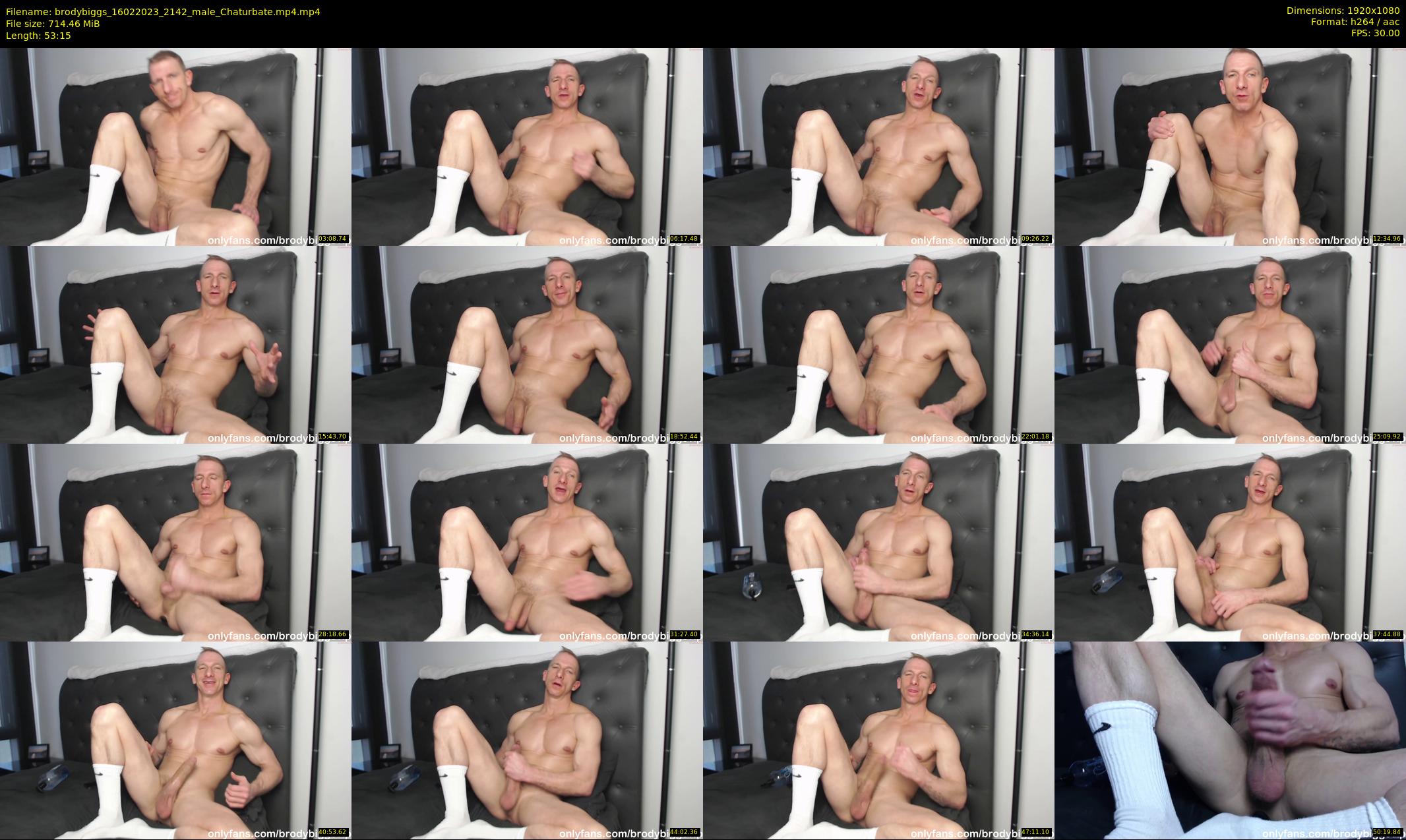 brodybiggs — 54 minute Chaturbate male cam show recording, 1080p, Feb 16, 2023