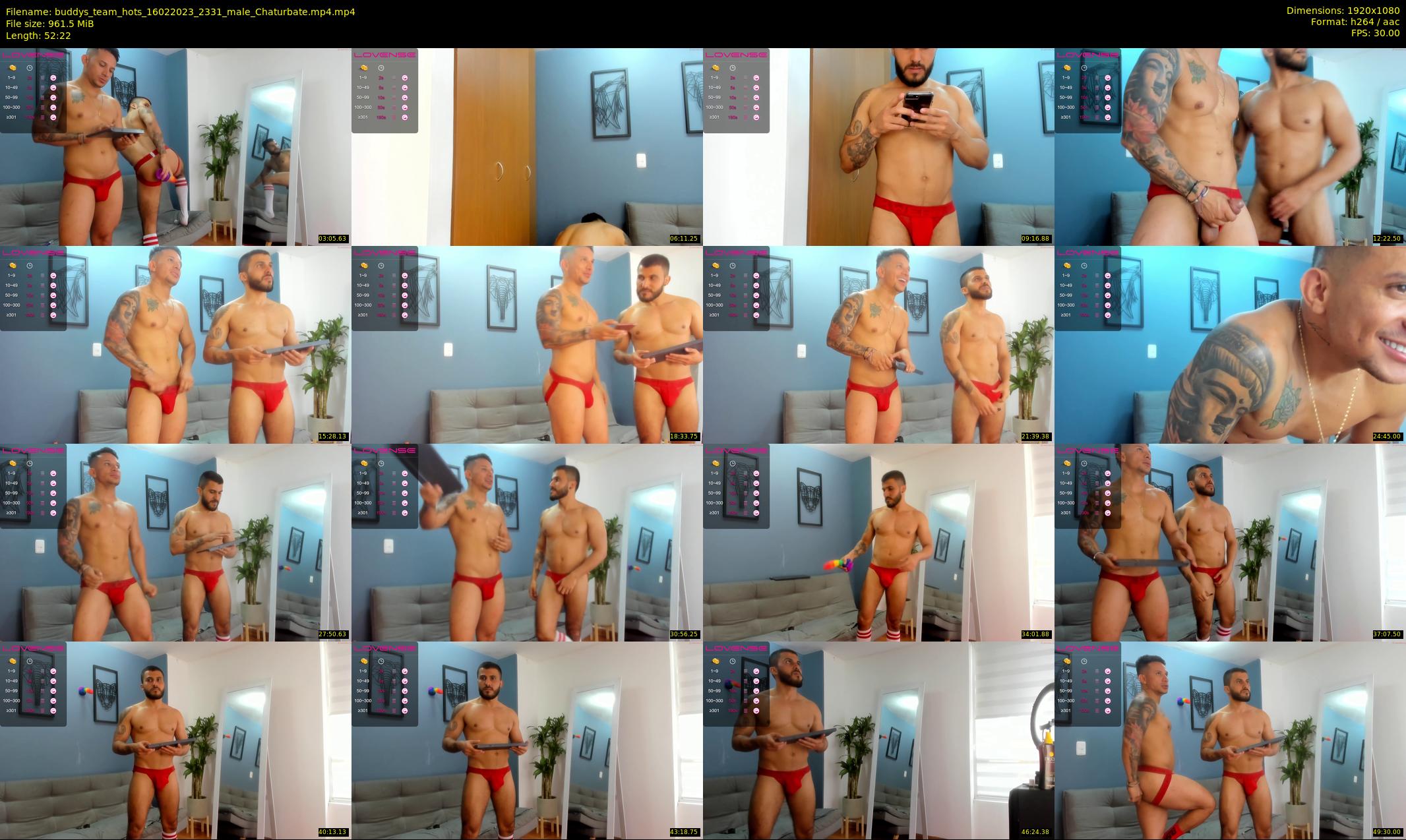 buddys_team_hots — 53 minute Chaturbate couple cam show recording, 1080p, Feb 16, 2023