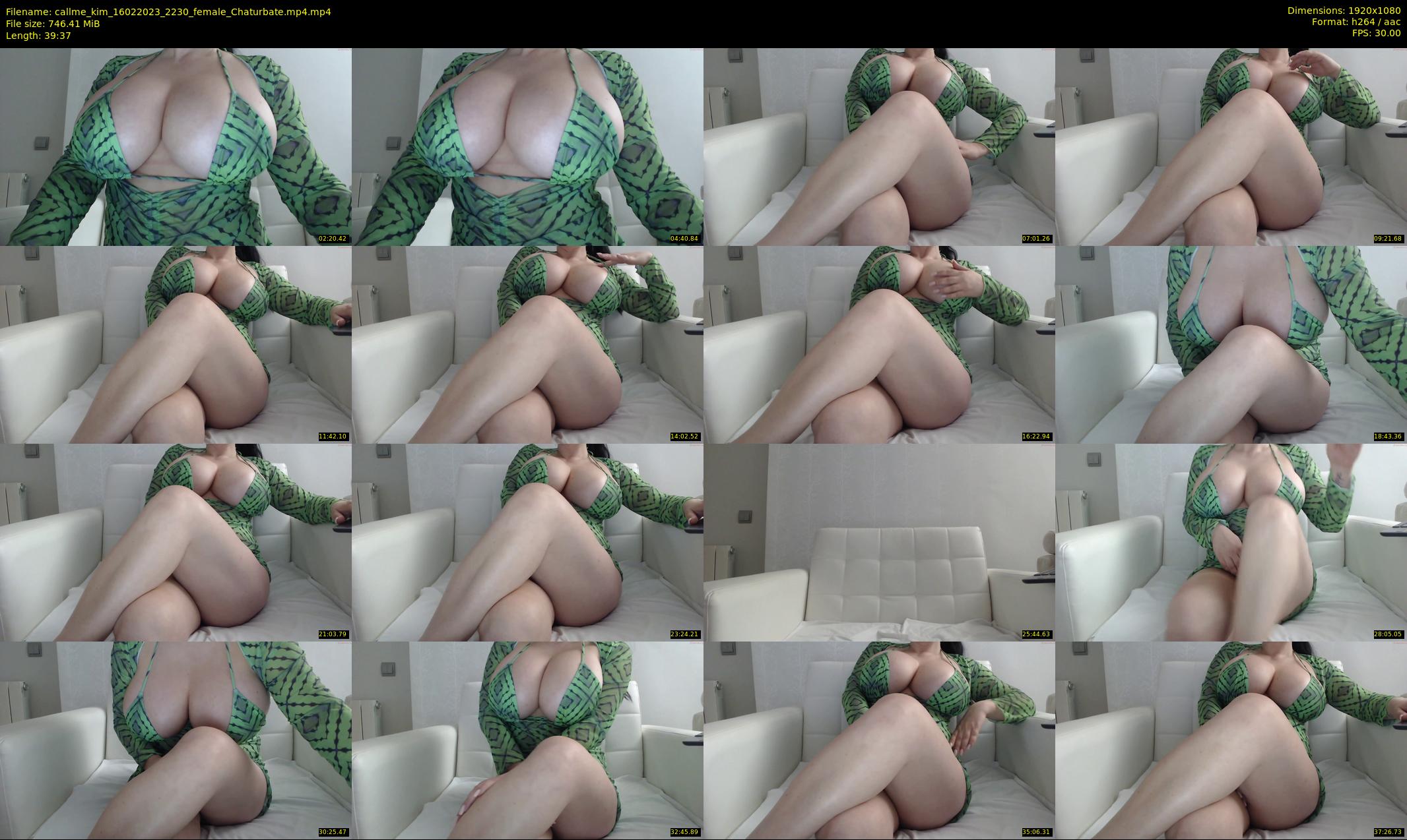 callme_kim — 40 minute Chaturbate female cam show recording, 1080p, Feb 16, 2023
