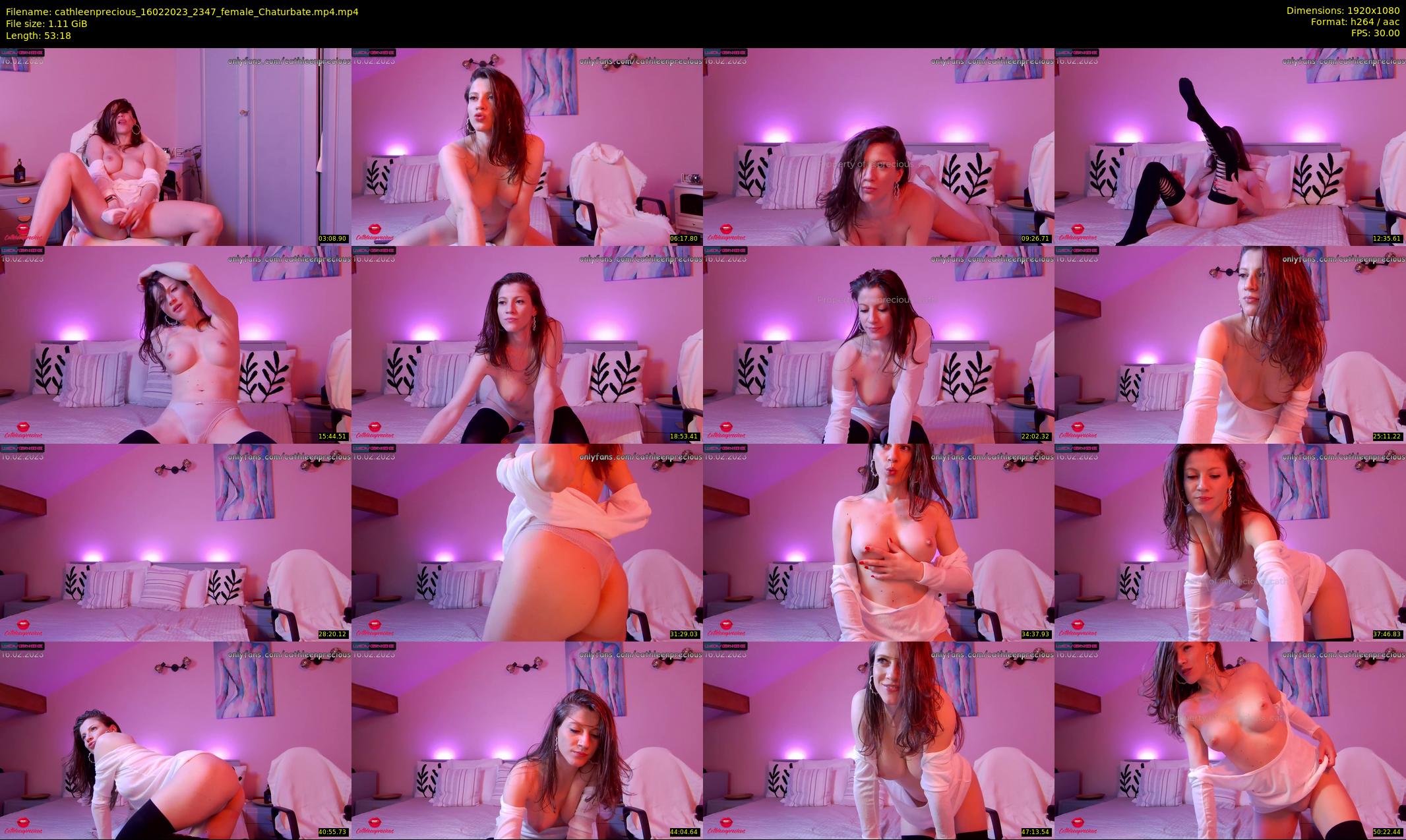 cathleenprecious — 54 minute Chaturbate female cam show recording, 1080p, Feb 16, 2023
