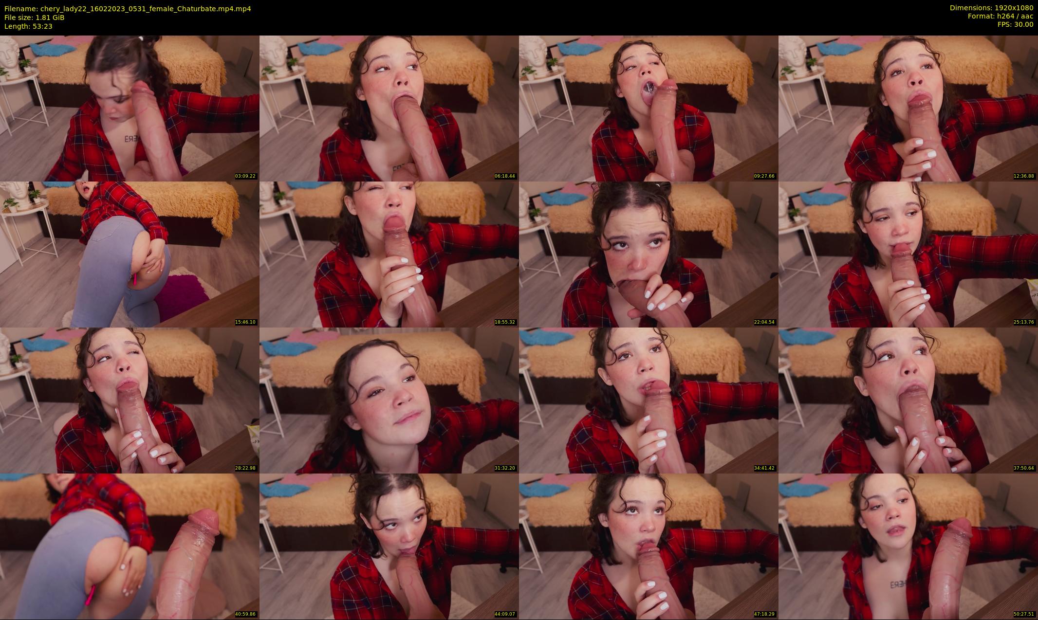 chery_lady22 — 54 minute Chaturbate female cam show recording, 1080p, Feb 16, 2023