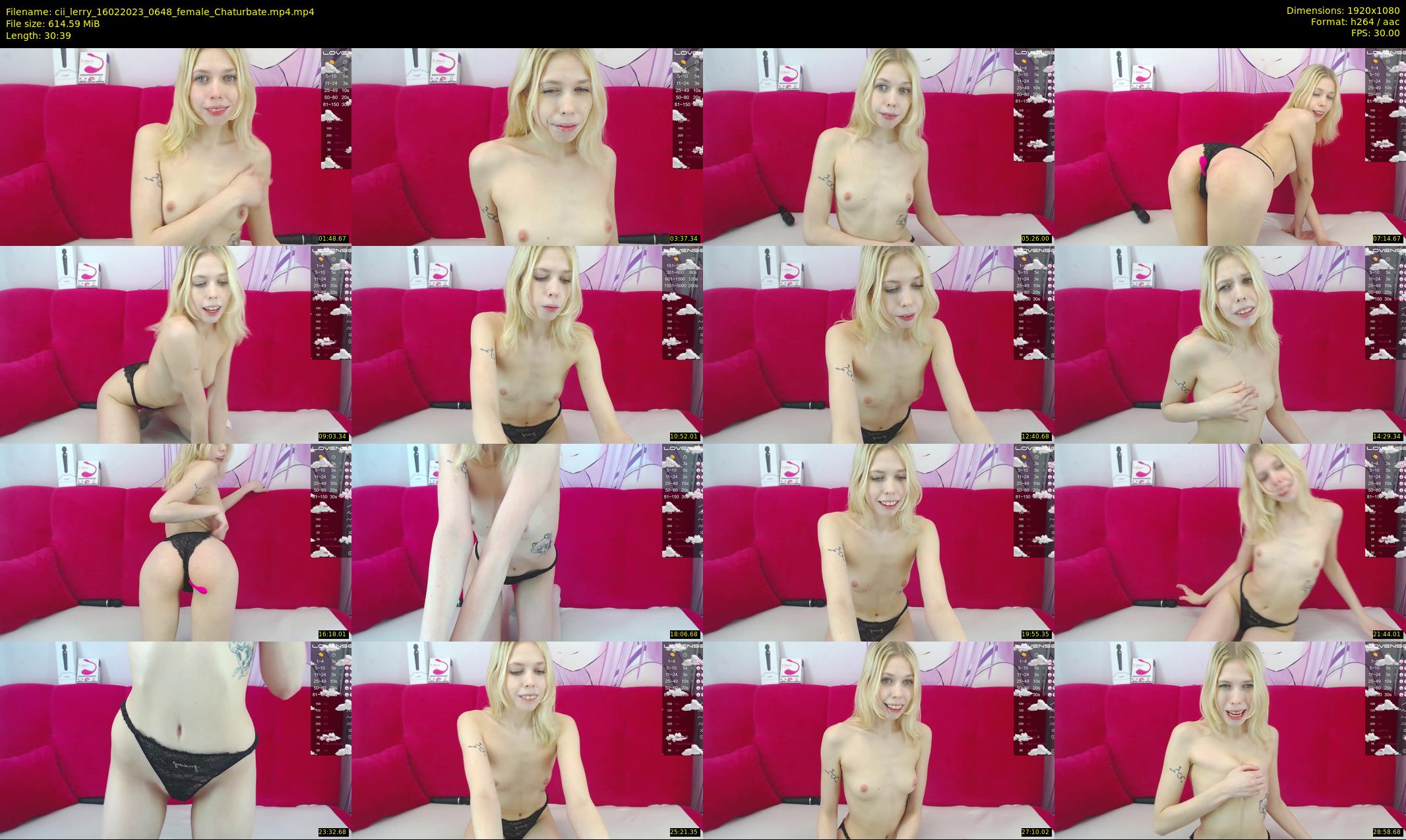 cii_lerry — 31 minute Chaturbate female cam show recording, 1080p, Feb 16, 2023