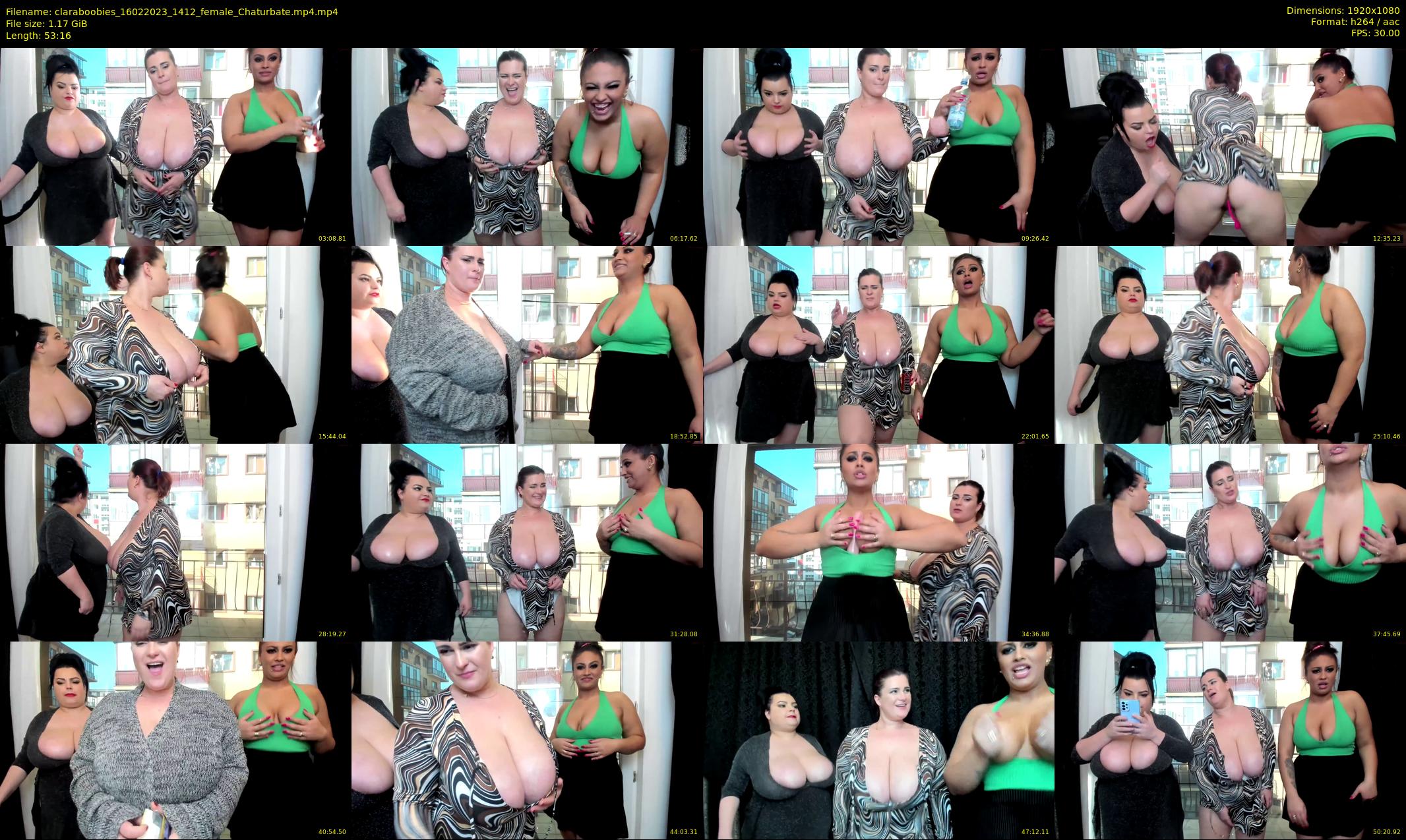 claraboobies — 54 minute Chaturbate female cam show recording, 1080p, Feb 16, 2023