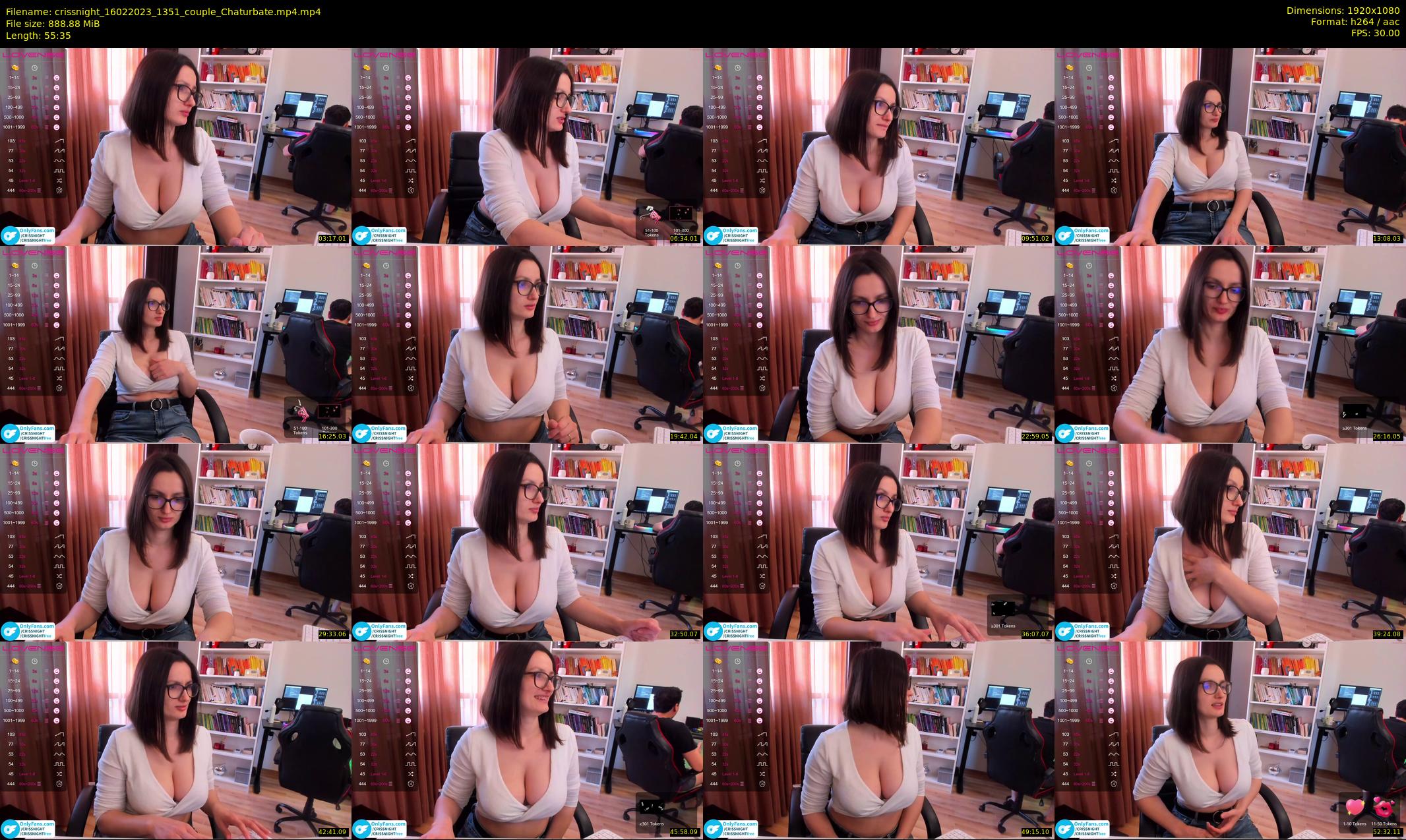 crissnight — 56 minute Chaturbate female cam show recording, 1080p, Feb 16, 2023