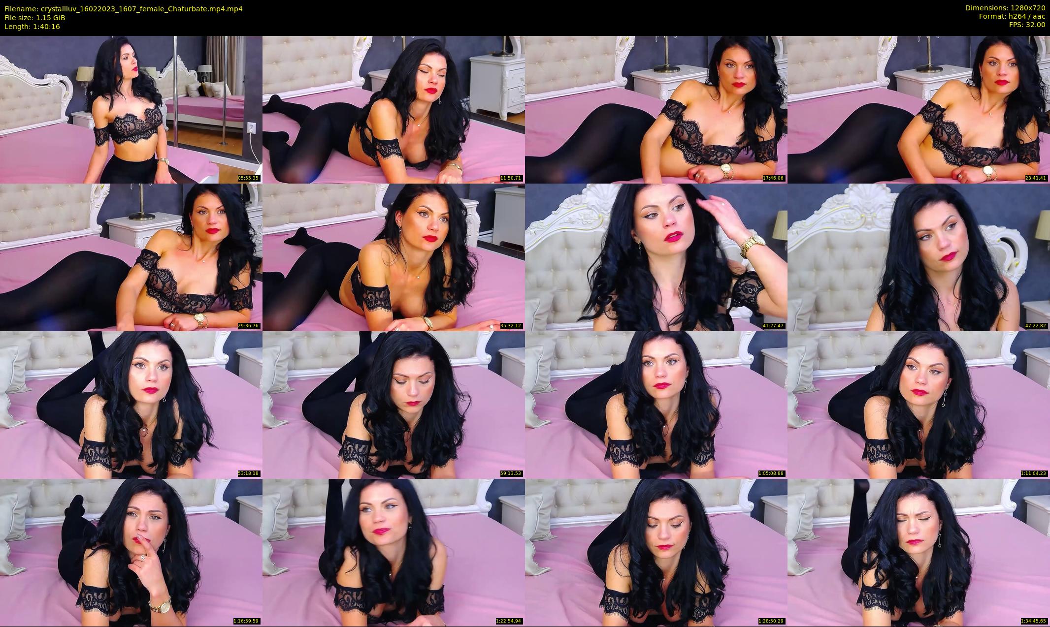 crystallluv — 101 minute Chaturbate female cam show recording, 720p, Feb 16, 2023