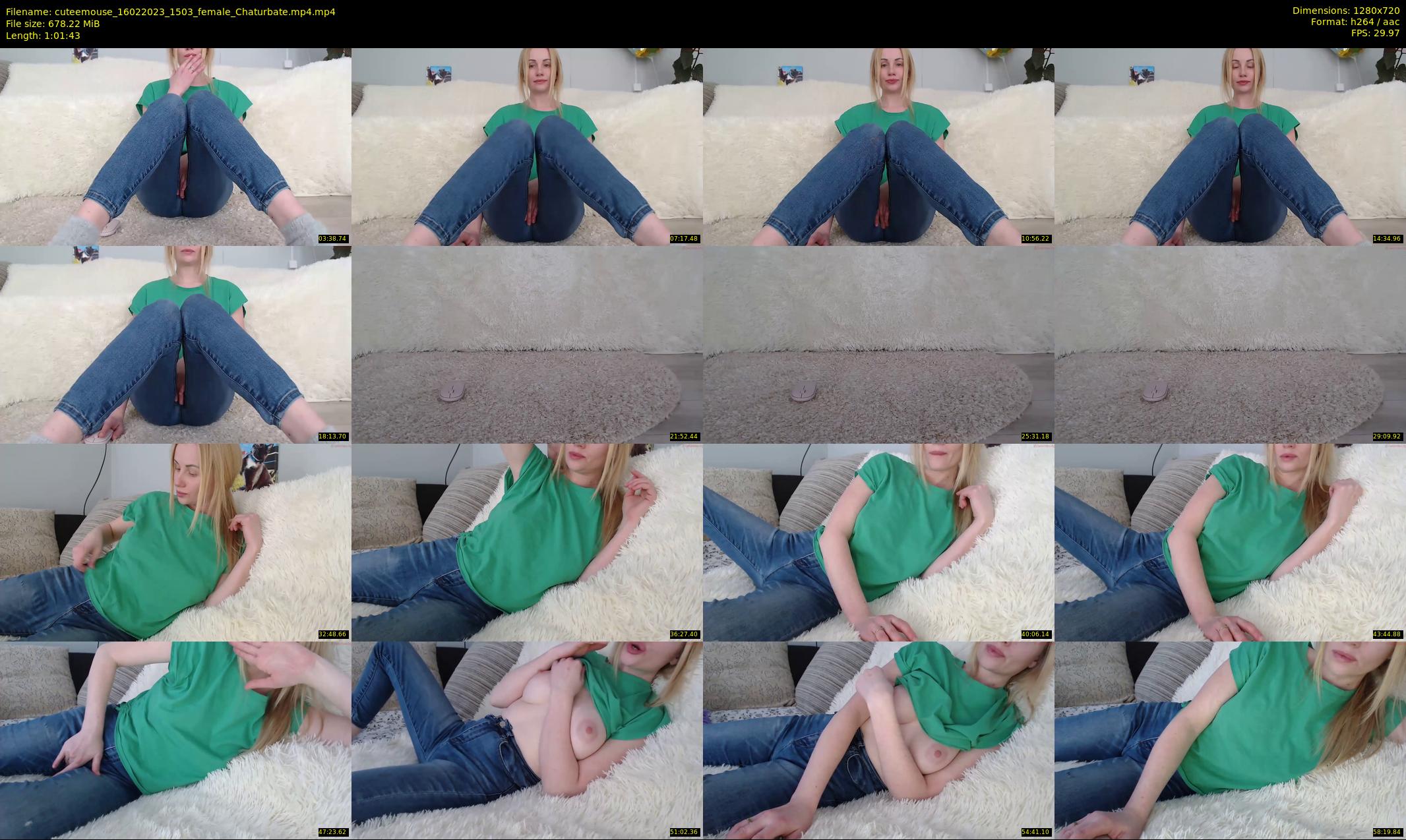 cuteemouse — 62 minute Chaturbate female cam show recording, 720p, Feb 16, 2023