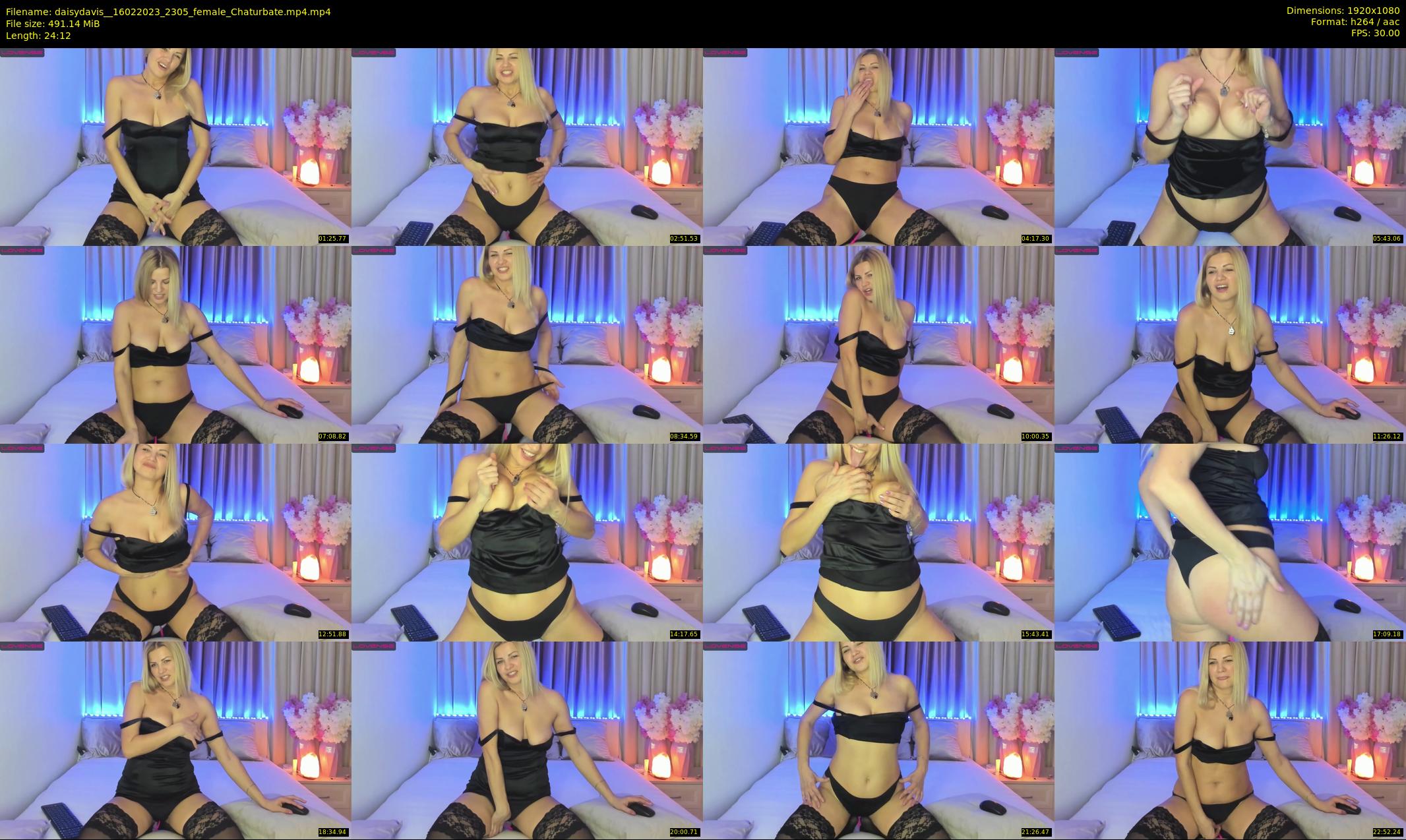 daisydavis_ — 25 minute Chaturbate female cam show recording, 1080p, Feb 16, 2023
