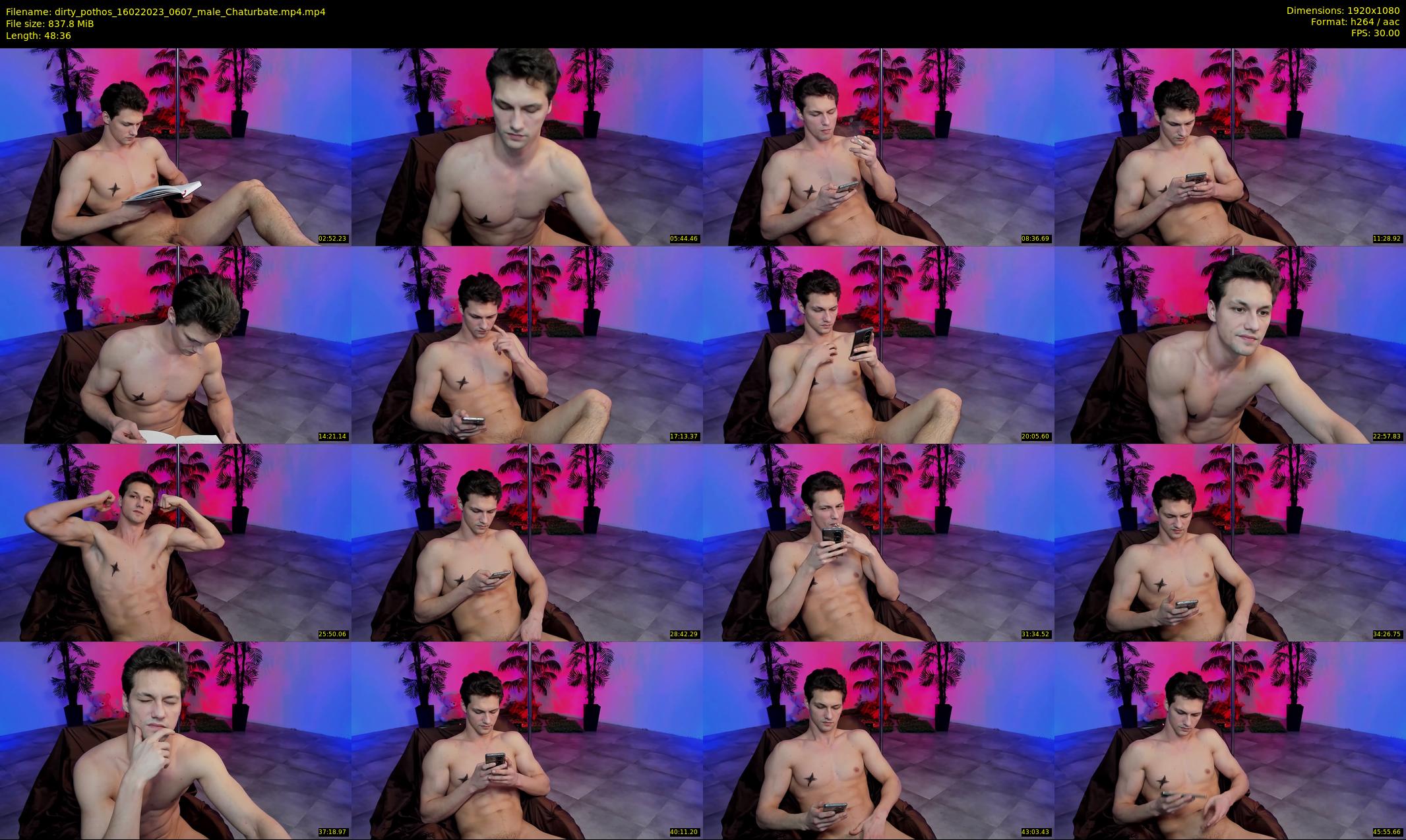 dirty_pothos — 49 minute Chaturbate male cam show recording, 1080p, Feb 16, 2023
