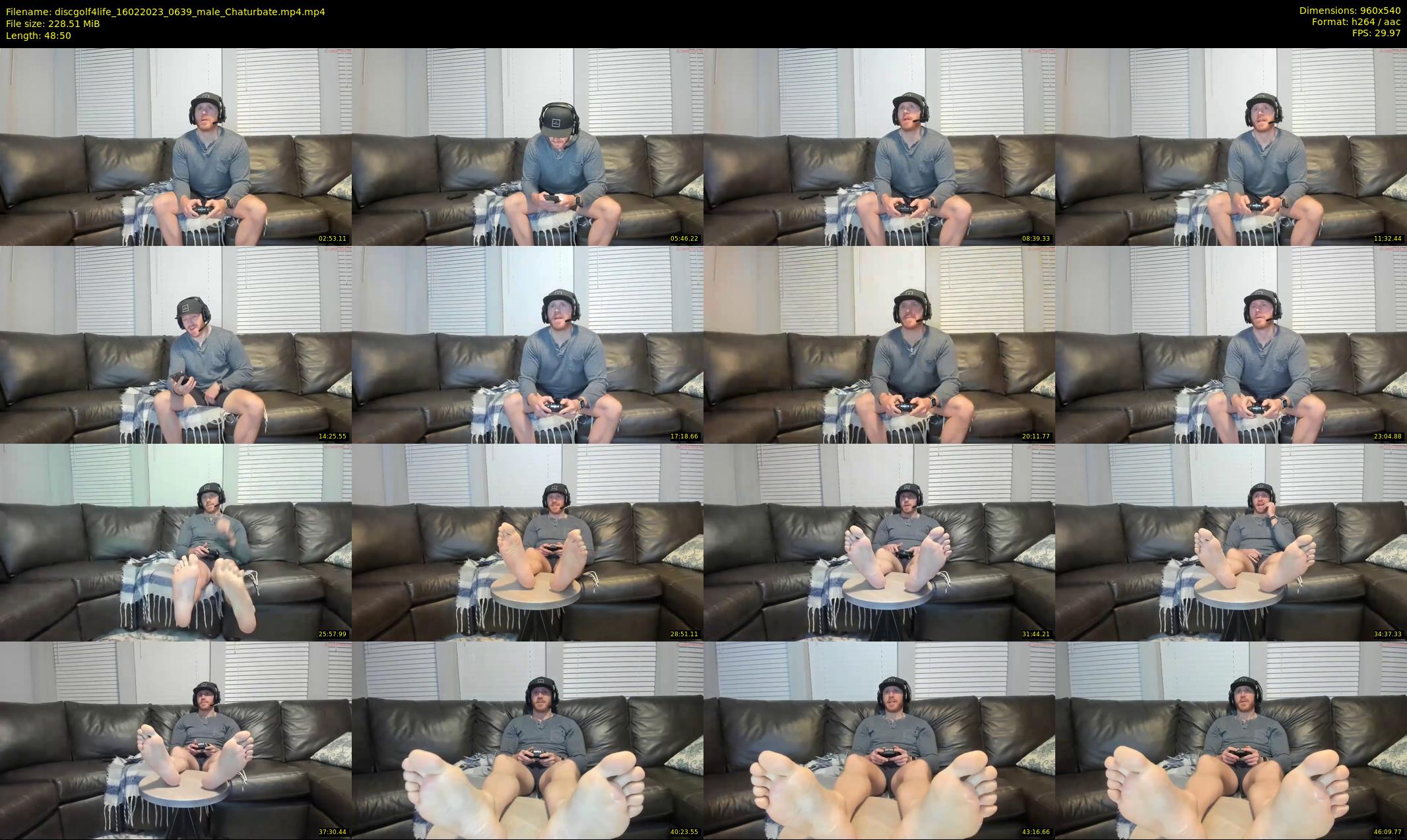 discgolf4life — 49 minute Chaturbate male cam show recording, 480p, Feb 16, 2023