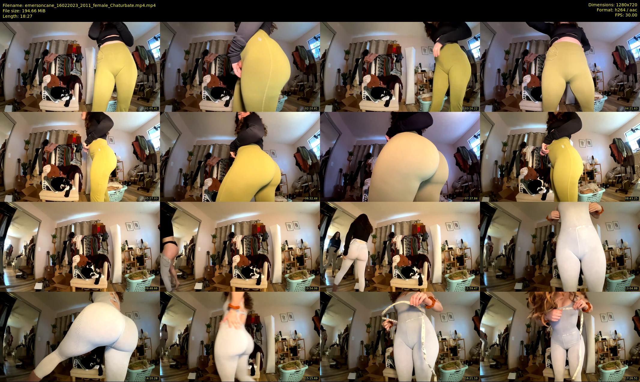 emersoncane — 19 minute Chaturbate female cam show recording, 720p, Feb 16, 2023