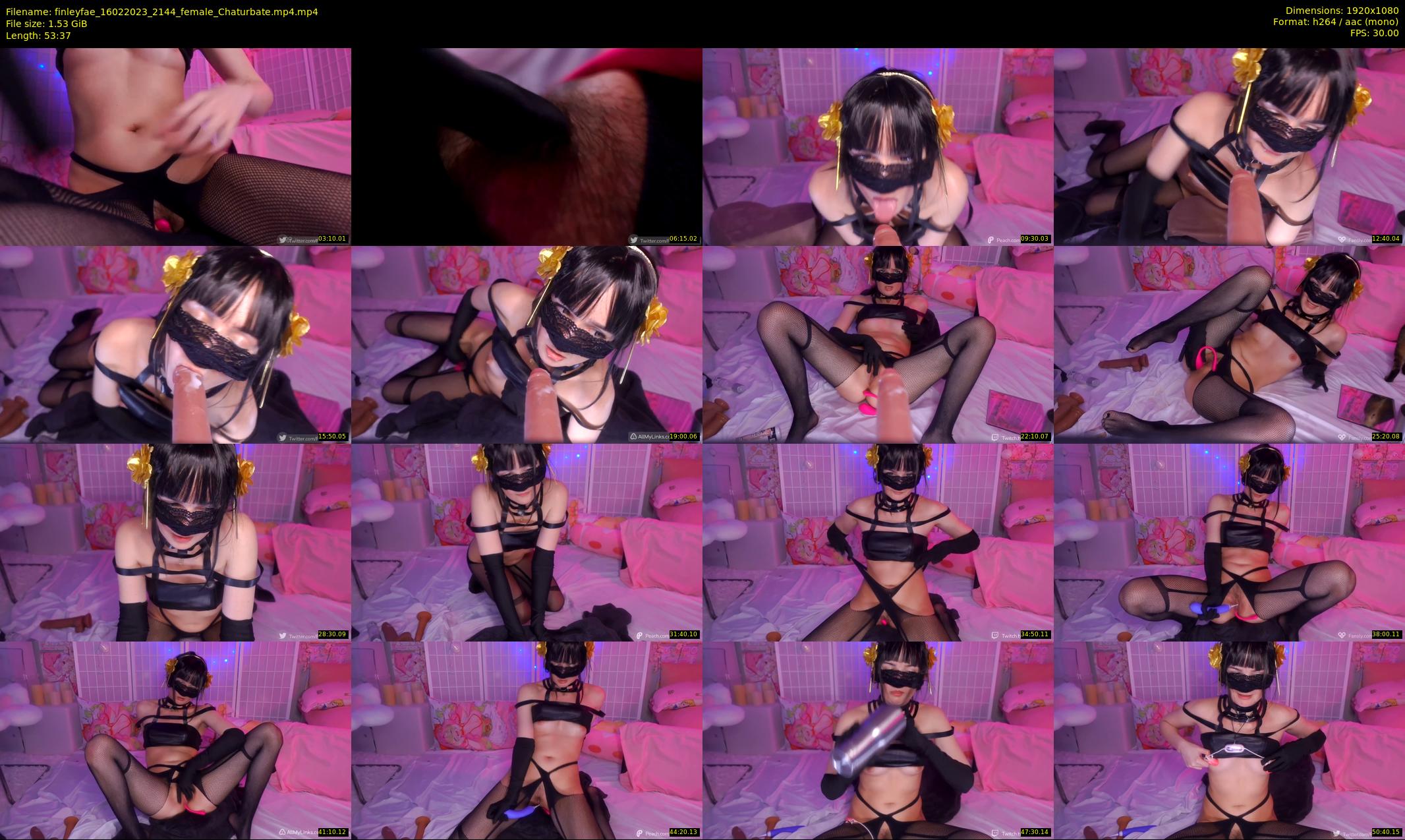finleyfae — 54 minute Chaturbate female cam show recording, 1080p, Feb 16, 2023