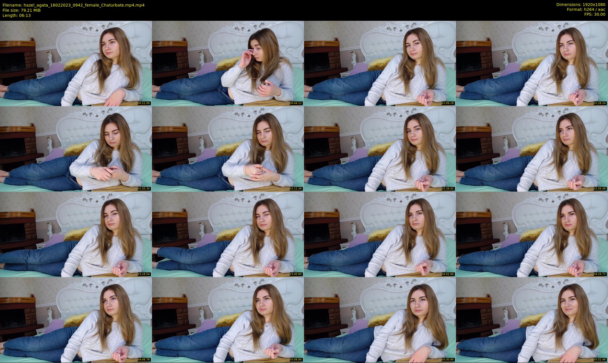 hazel_agata — 7 minute Chaturbate female cam show recording, 1080p, Feb 16, 2023