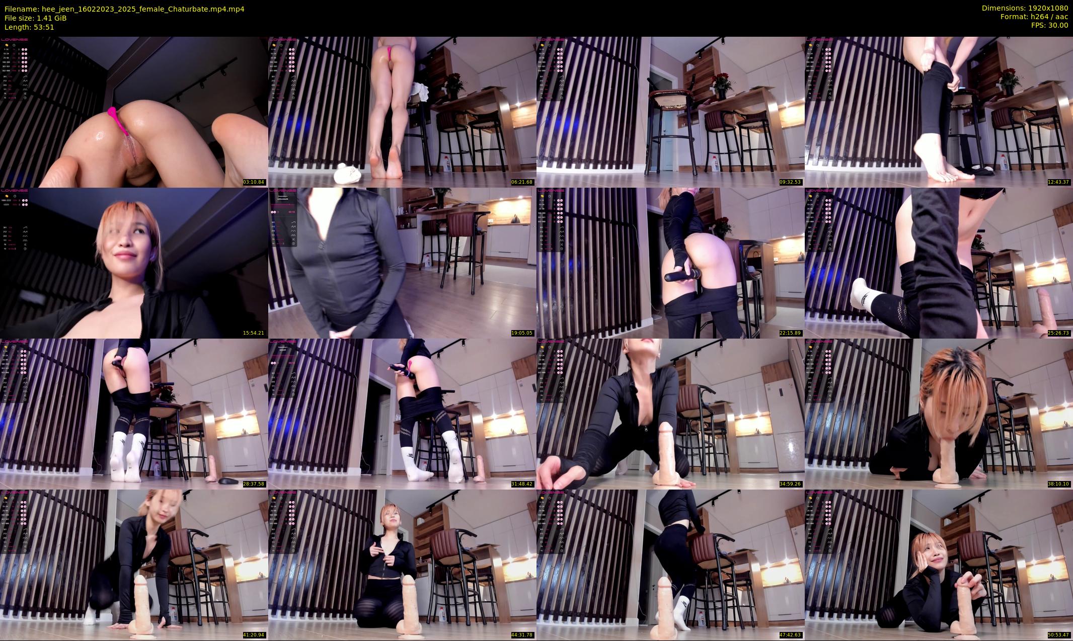 hee_jeen — 54 minute Chaturbate female cam show recording, 1080p, Feb 16, 2023