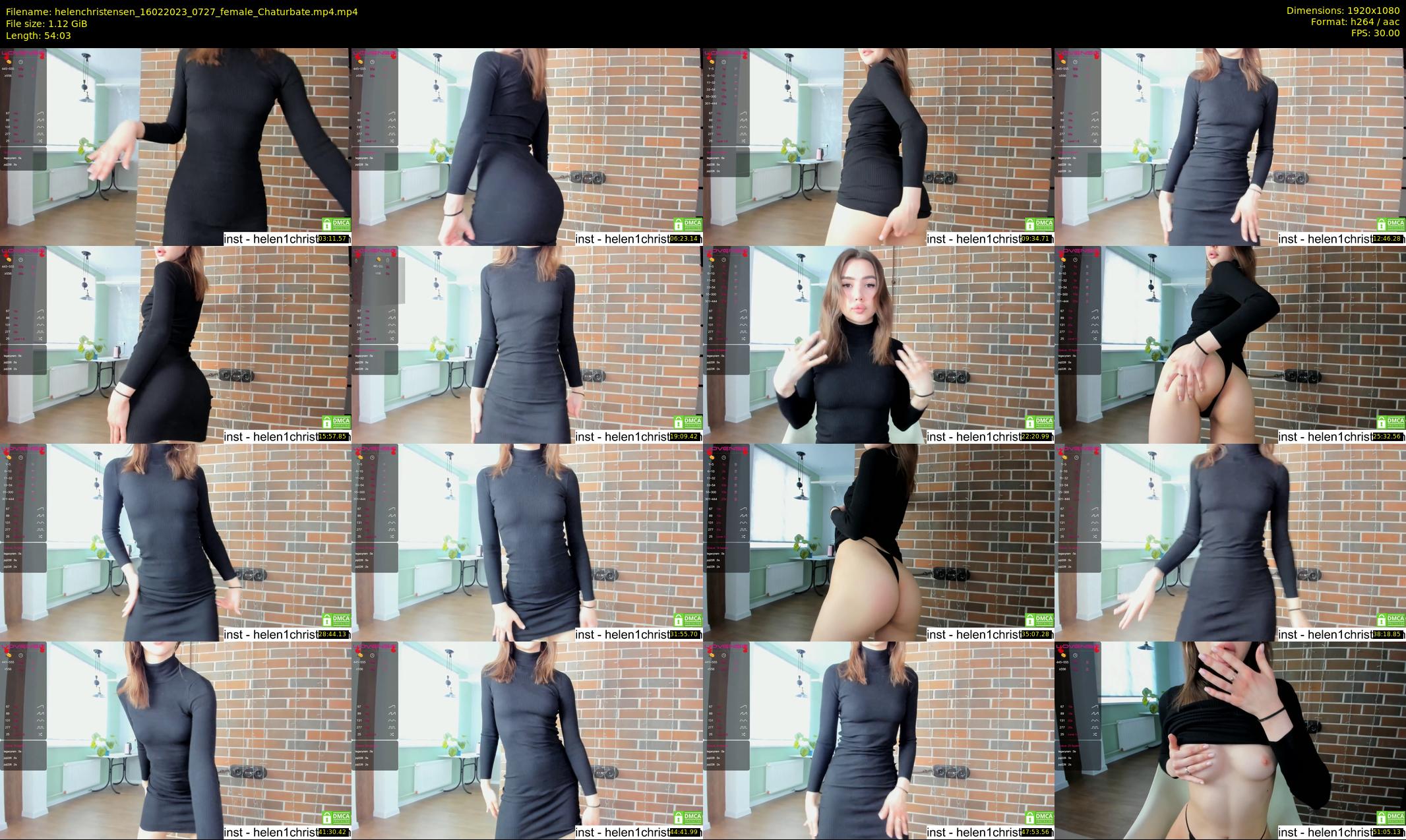 helenchristensen — 55 minute Chaturbate female cam show recording, 1080p, Feb 16, 2023