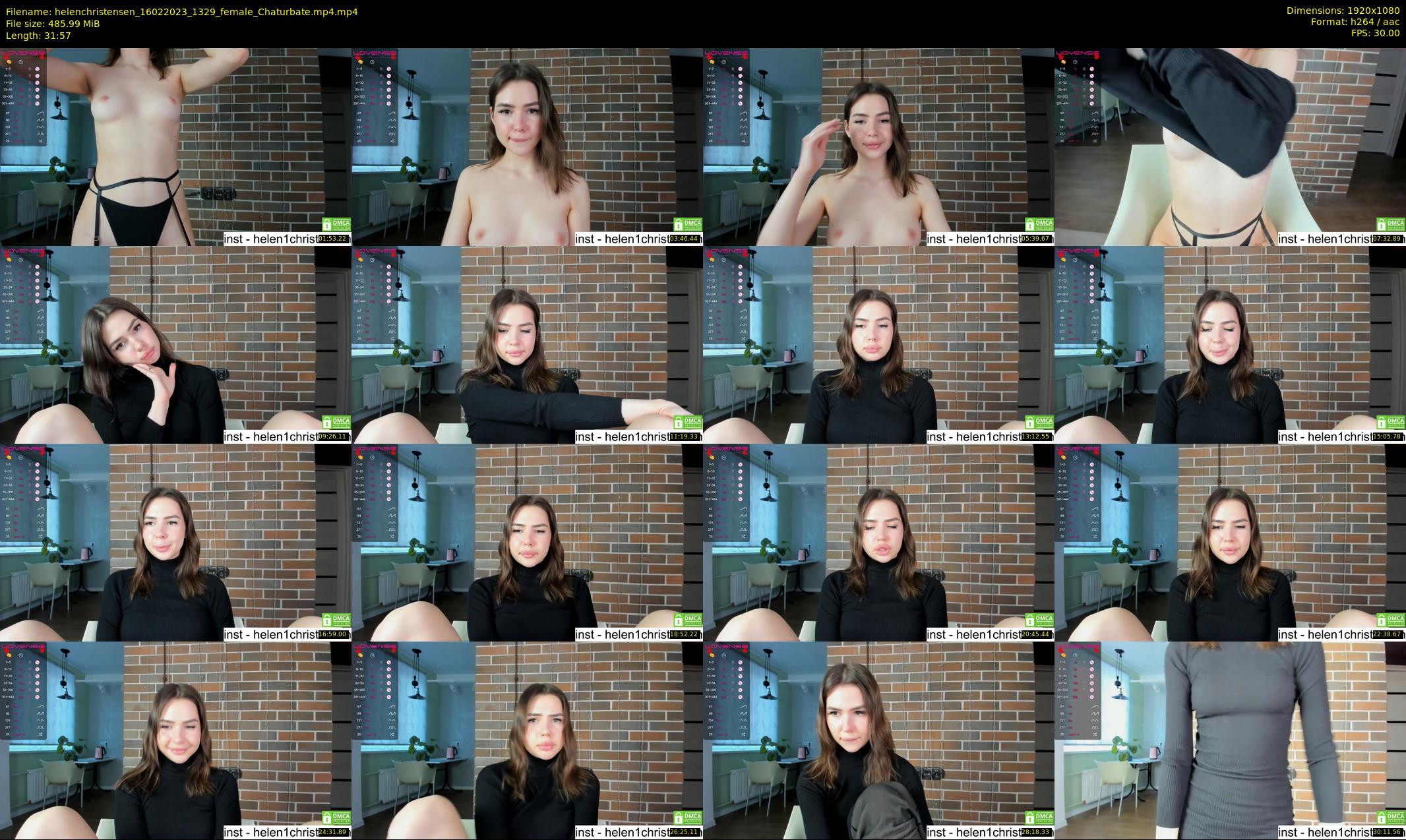 helenchristensen — 32 minute Chaturbate female cam show recording, 1080p, Feb 16, 2023