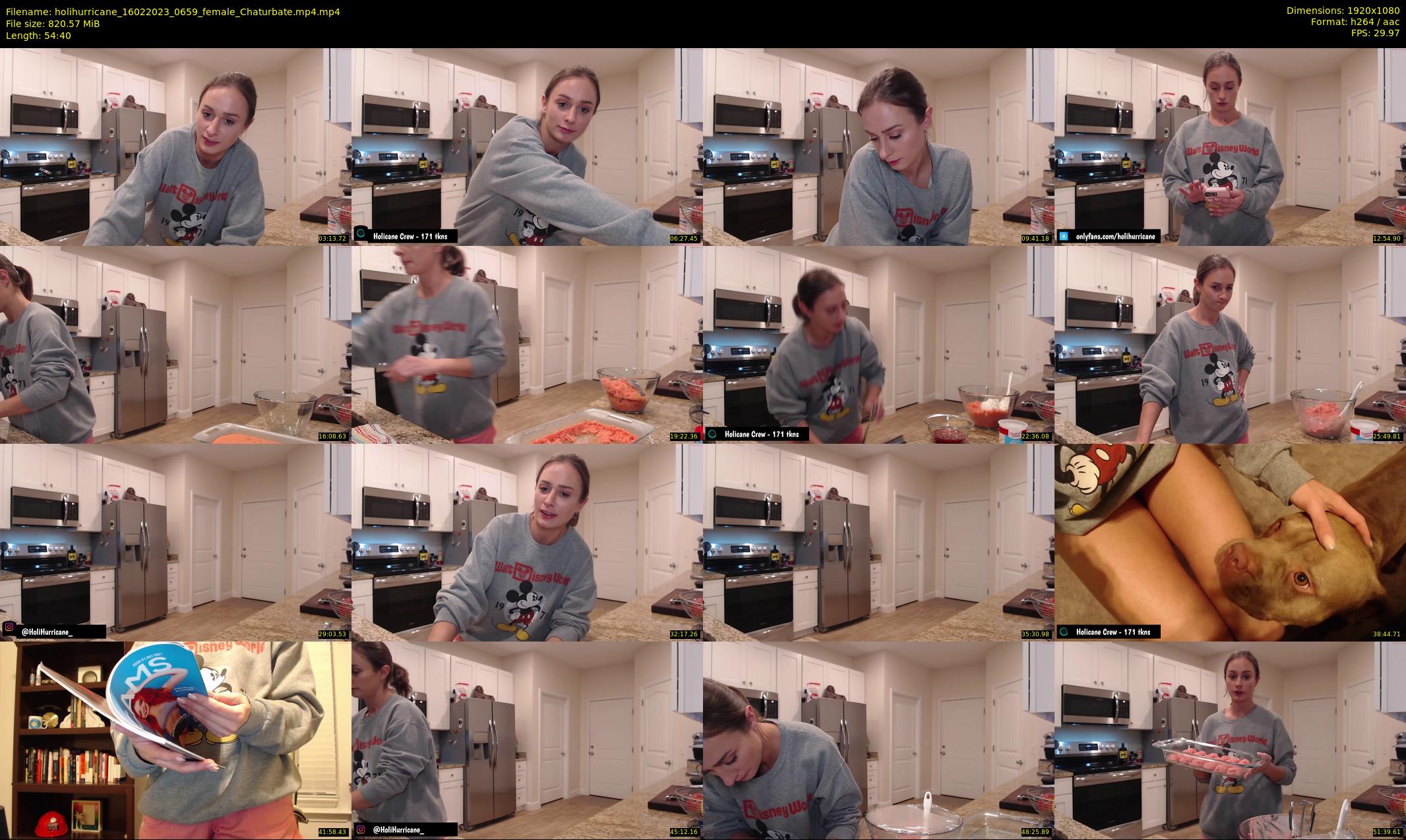 holihurricane — 55 minute Chaturbate female cam show recording, 1080p, Feb 16, 2023