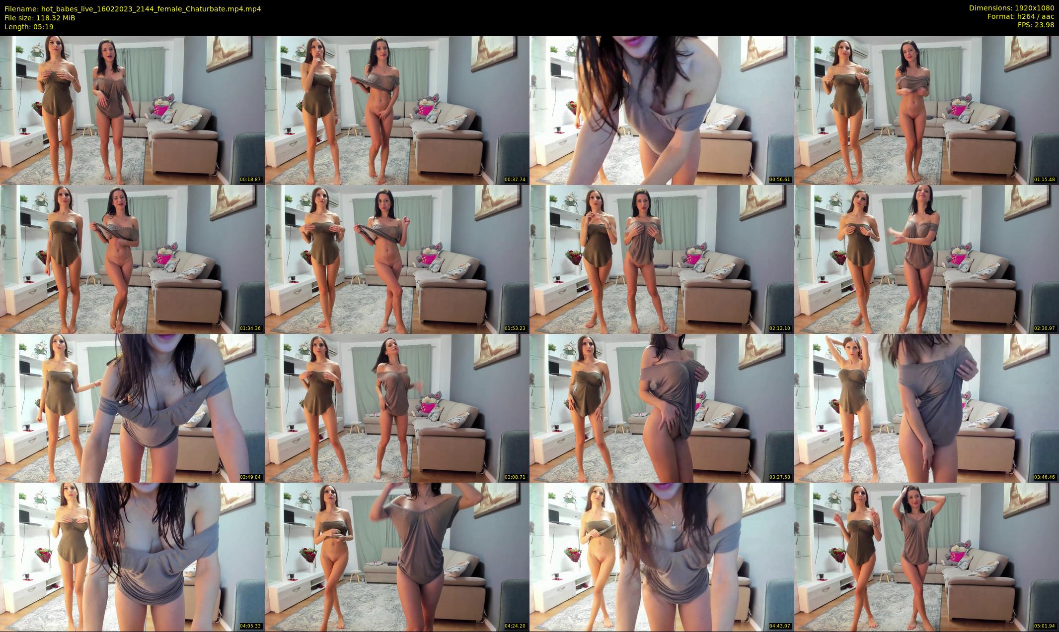 hot_babes_live — 6 minute Chaturbate female cam show recording, 1080p, Feb 16, 2023