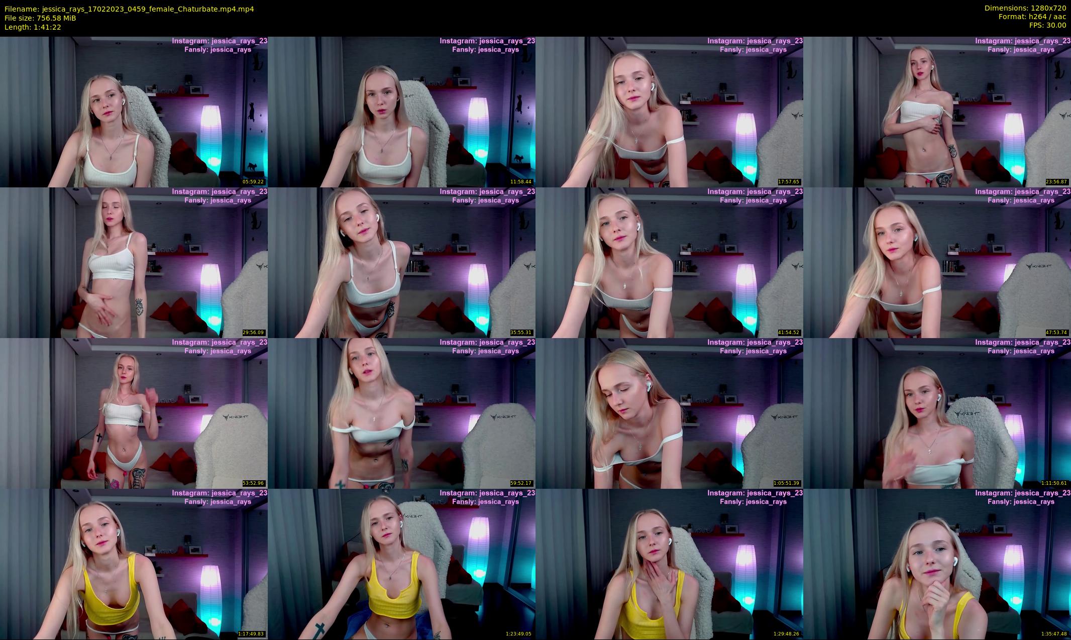 jessica_rays — 102 minute Chaturbate couple cam show recording, 720p, Feb 17, 2023