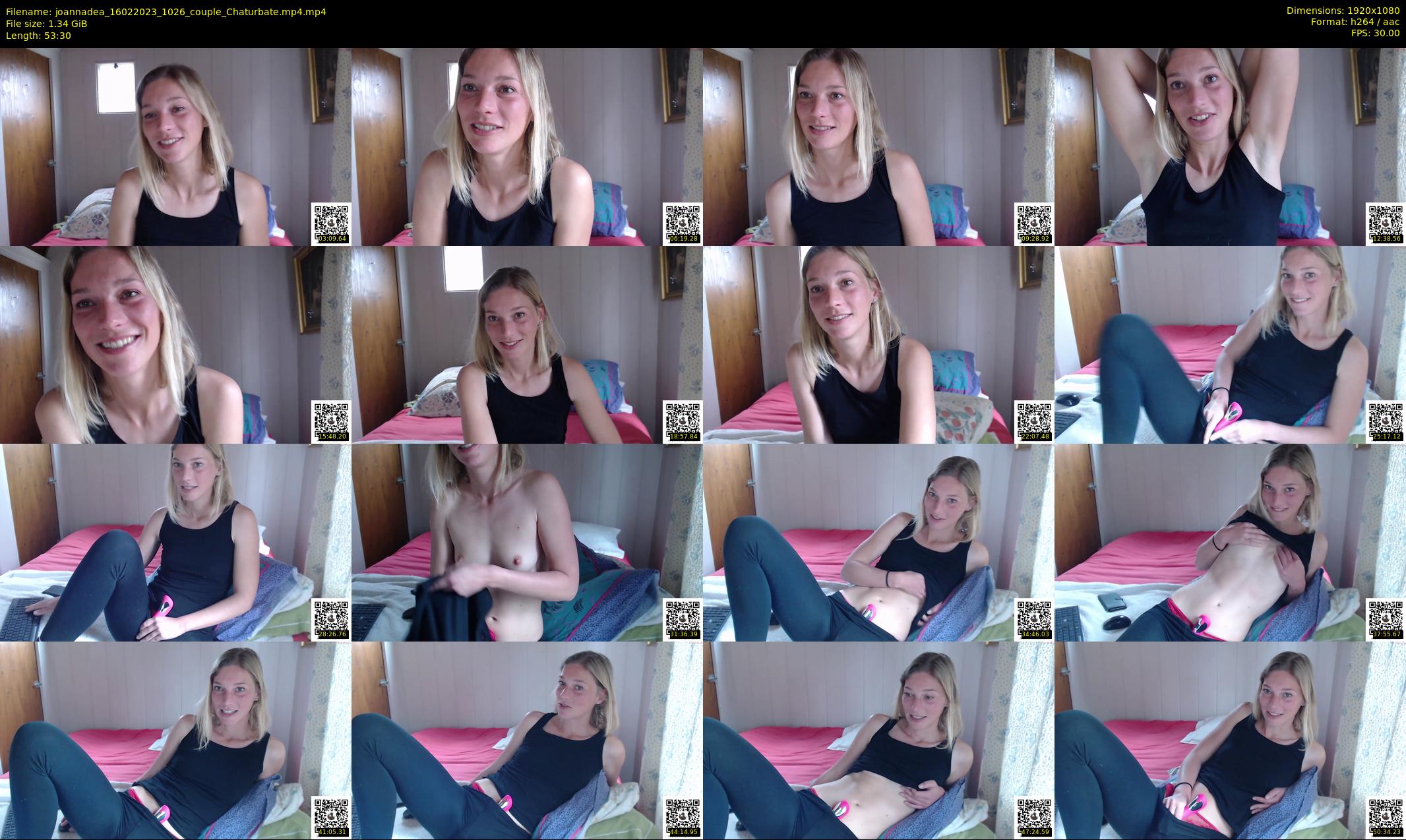joannadea — 54 minute Chaturbate female cam show recording, 1080p, Feb 16, 2023