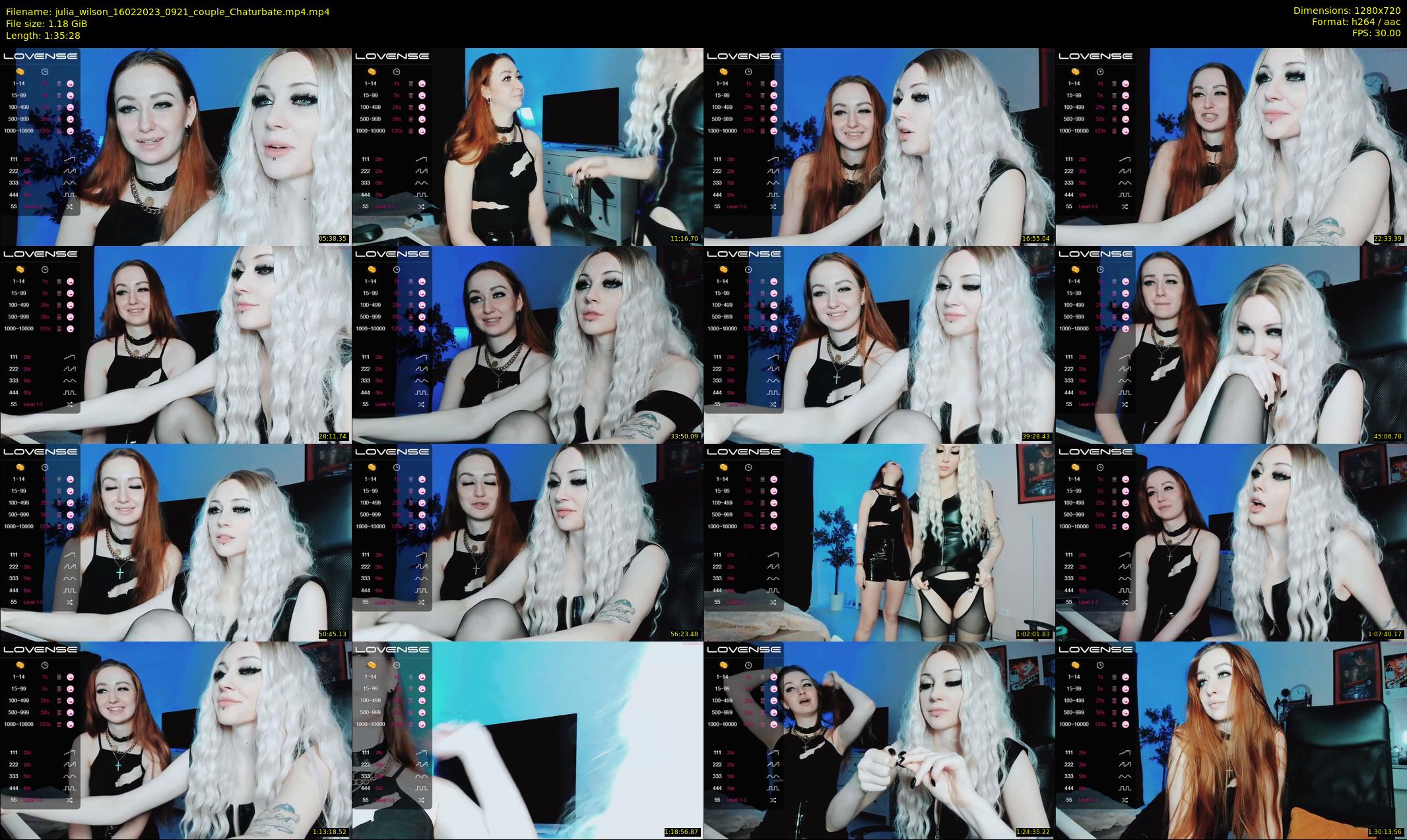 julia_wilson — 96 minute Chaturbate female cam show recording, 720p, Feb 16, 2023