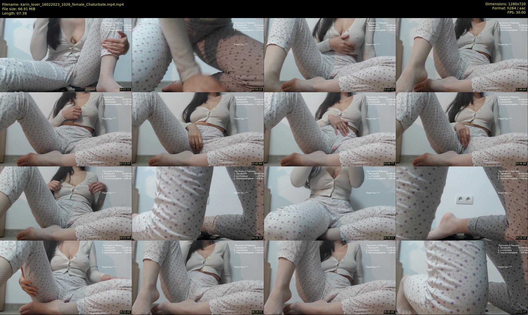 karin_lover — 8 minute Chaturbate female cam show recording, 720p, Feb 16, 2023