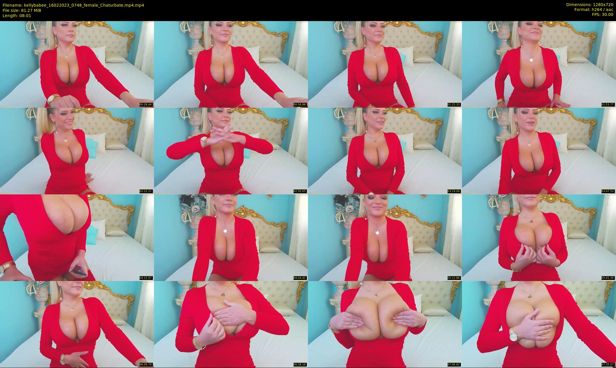 kellybabee — 9 minute Chaturbate female cam show recording, 720p, Feb 16, 2023