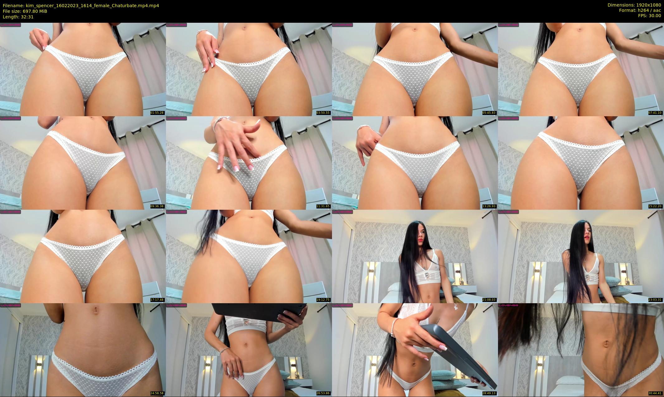 kim_spencer — 33 minute Chaturbate female cam show recording, 1080p, Feb 16, 2023