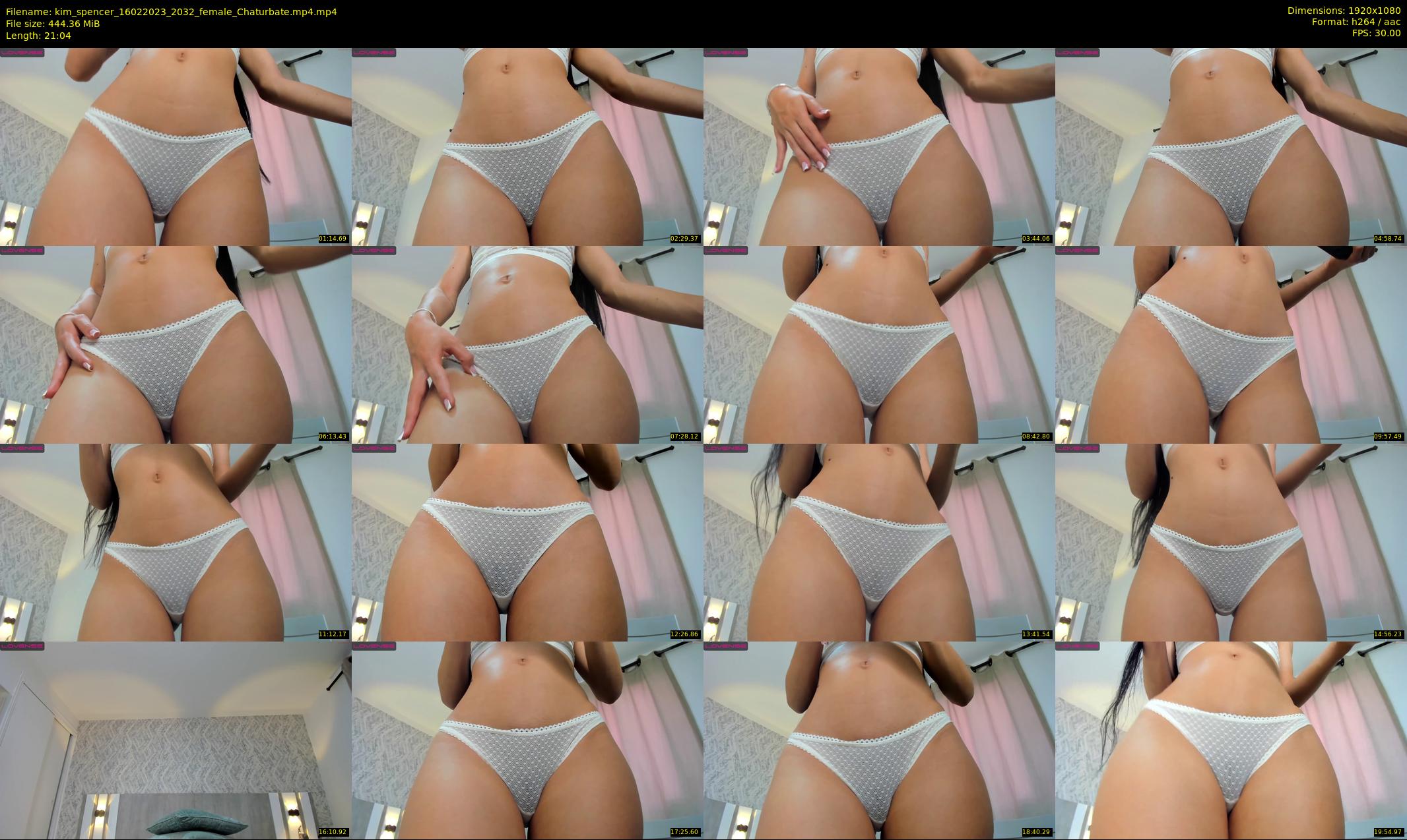 kim_spencer — 22 minute Chaturbate female cam show recording, 1080p, Feb 16, 2023