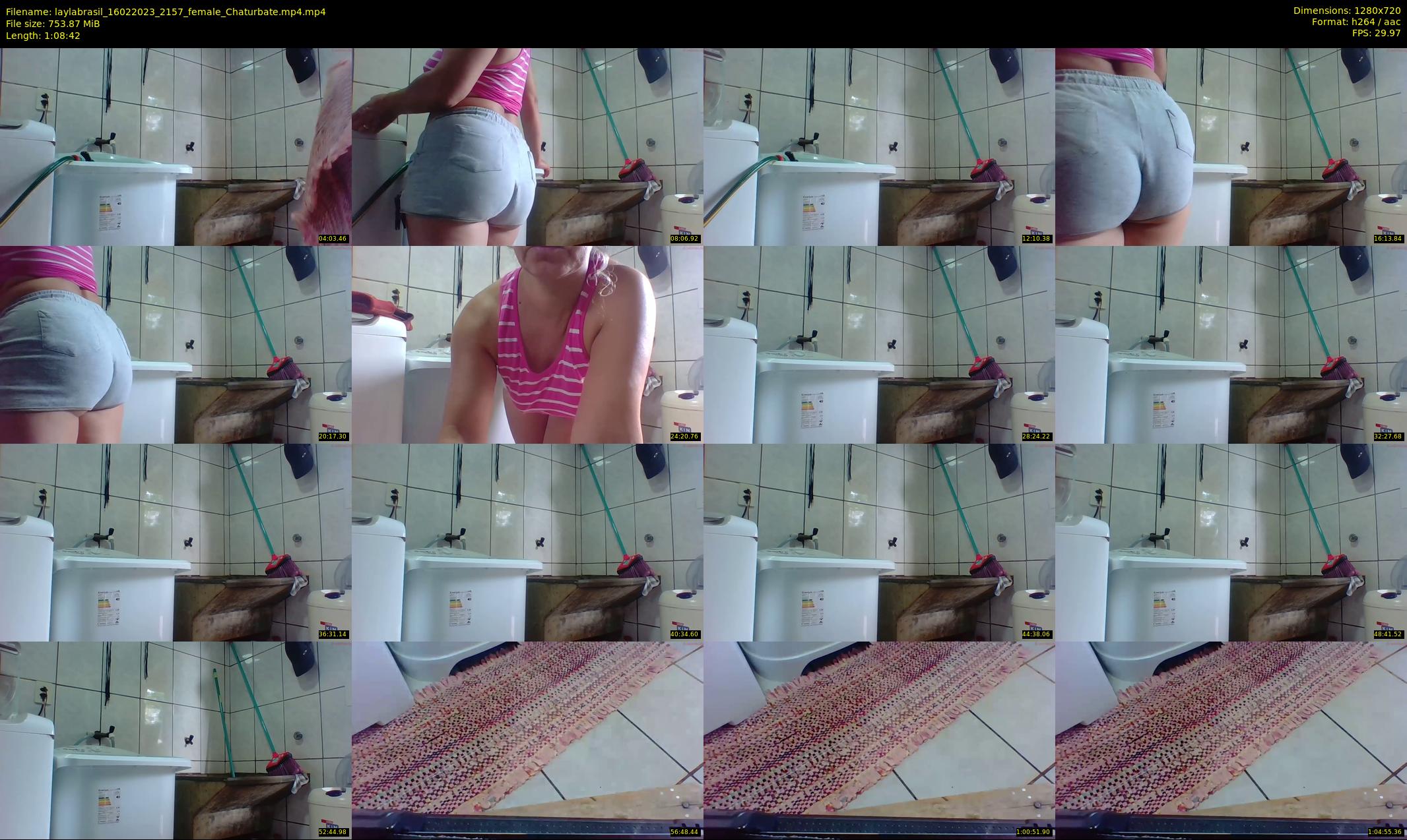 laylabrasil — 69 minute Chaturbate female cam show recording, 720p, Feb 16, 2023